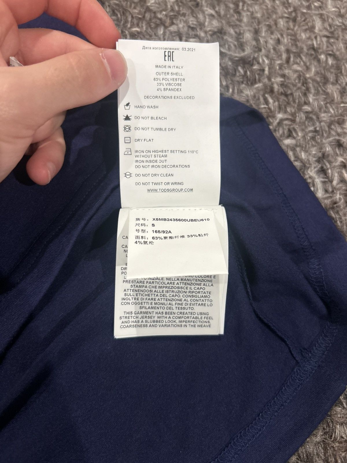 Tod's Tod’s Made By Humans t-shirt Size US S / EU 44-46 / 1 - 5 Thumbnail
