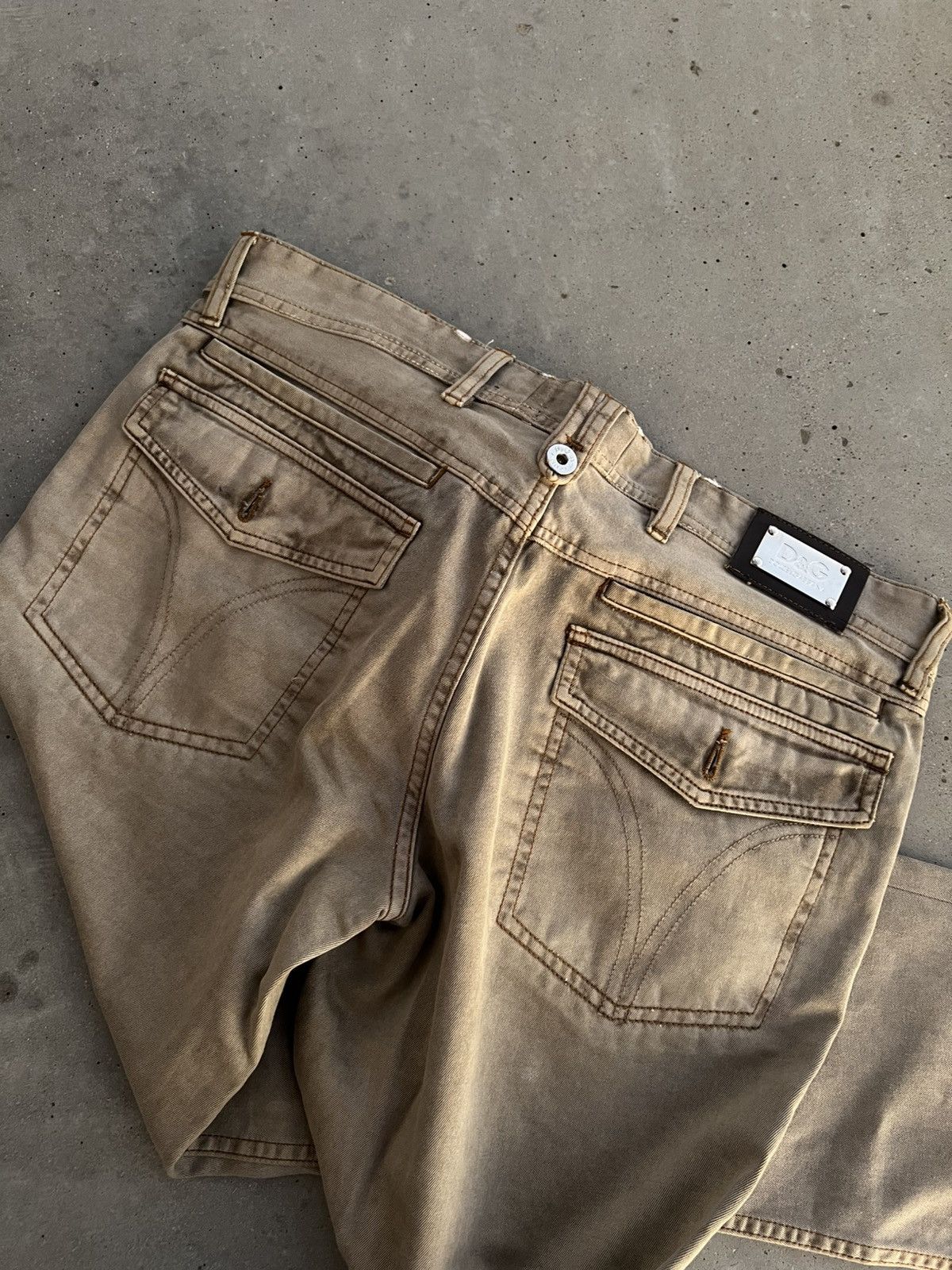 Dolce & Gabbana Dolce Gabbana denim jeans vintage distressed pants Size US 35 - 5 Thumbnail