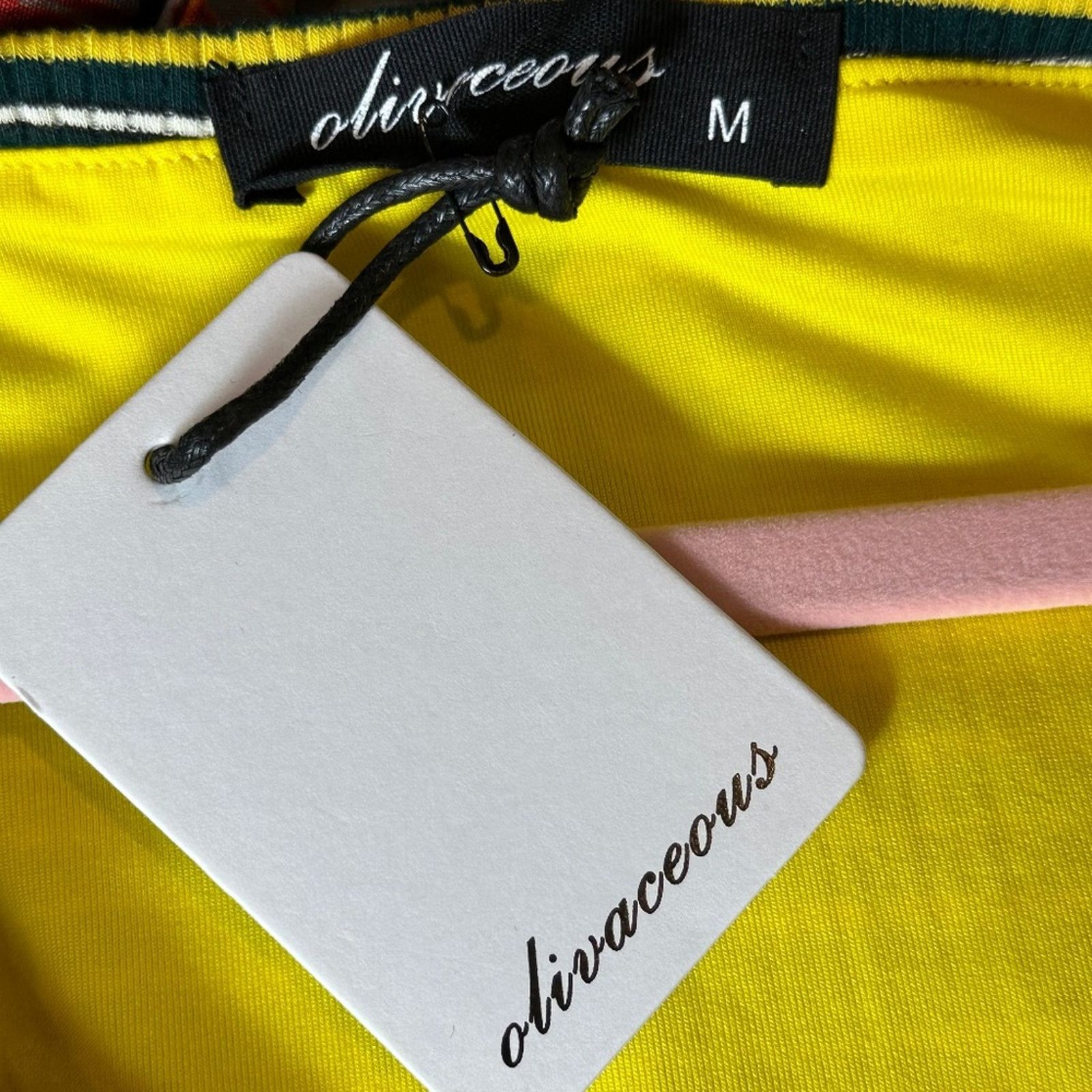 Other Olivaceous Striped Tube Top - Yellow/Green/Blue/White size M Size M / US 6-8 / IT 42-44 - 13 Thumbnail