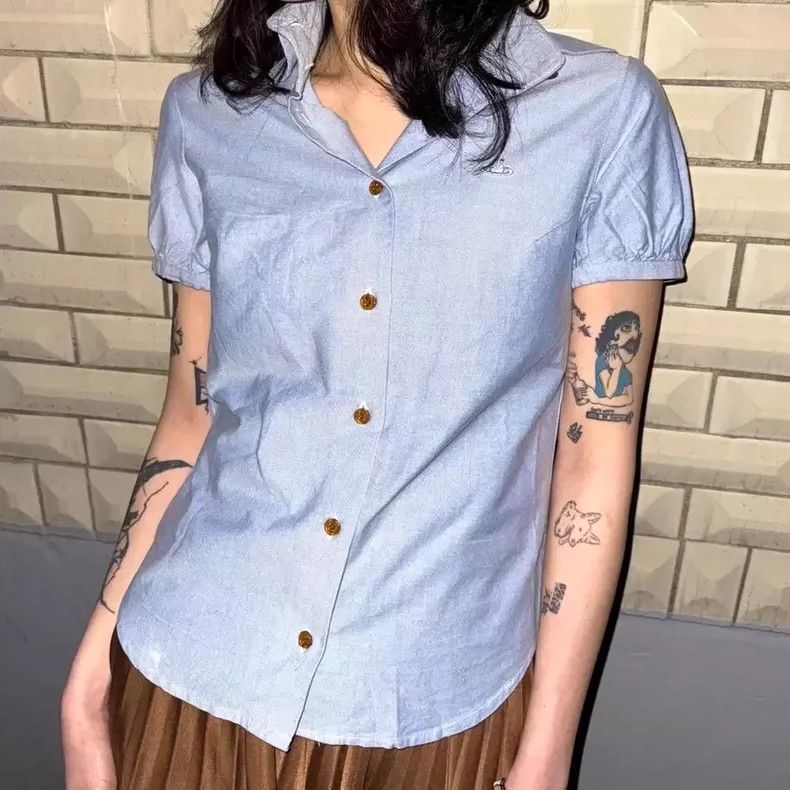 Other Vivienne Westwood Grid tieknot shirt Size M / US 6-8 / IT 42-44 - 1 Thumbnail
