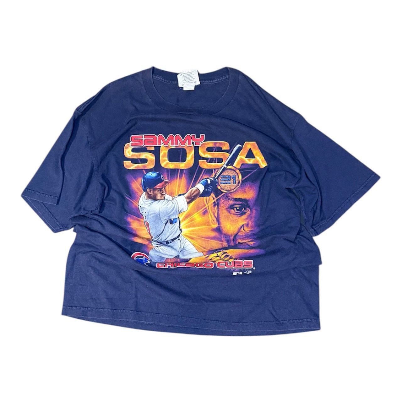Vintage Vintage Y2K Sammy Sosa Coin tee Size US XL / EU 56 / 4 - 1 Thumbnail