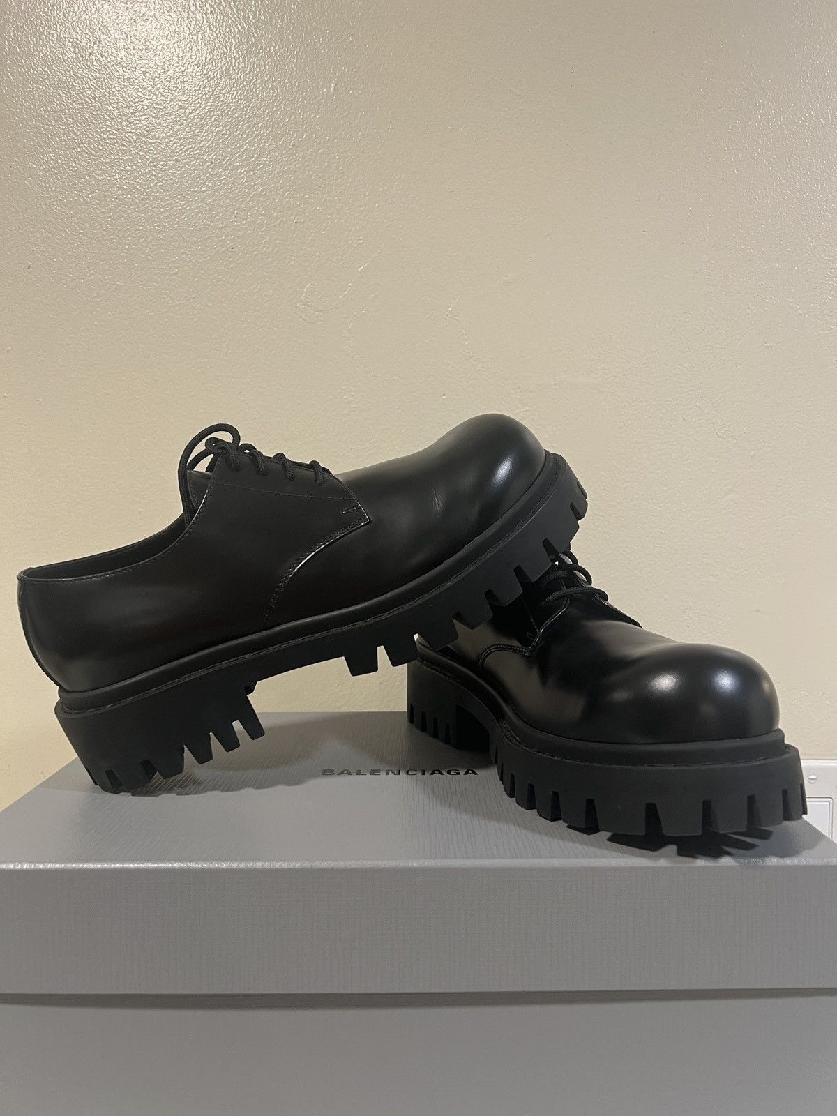 Balenciaga Sergent Derby Boots