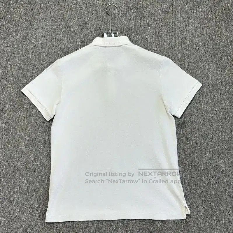 Burberry Burberry White Cotton Short Sleeve Polo Shirt. Size US L / EU 52-54 / 3 - 5 Thumbnail