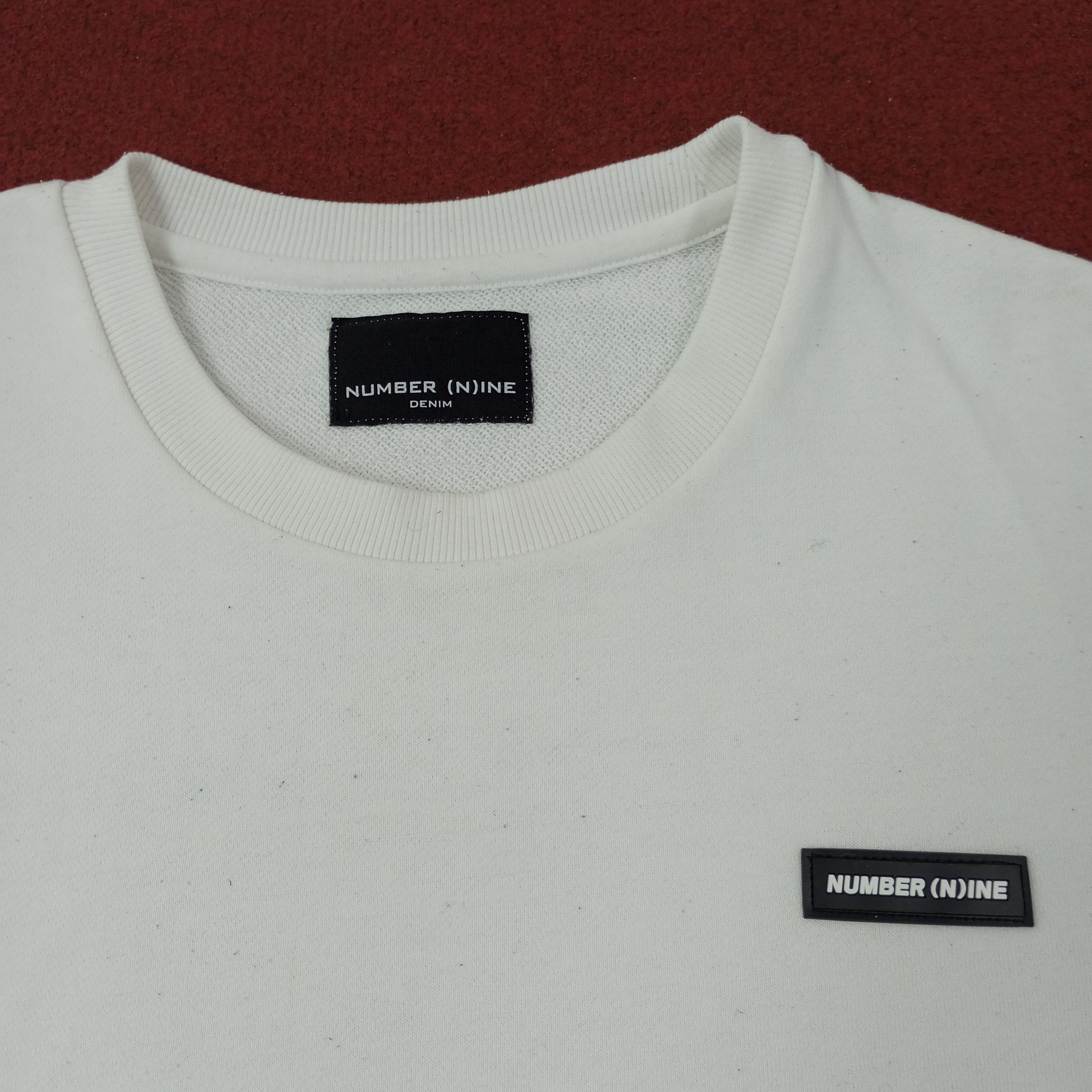 Number (N)ine Number Nine Denim Japanese Brand Custom Tshirt c239n30 Size US XL / EU 56 / 4 - 4 Thumbnail