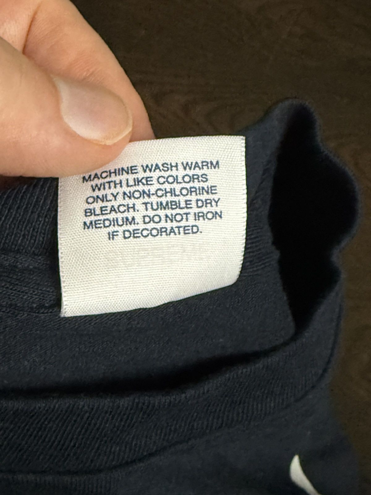 Supreme Deadstock Kate Moss Tee Navy Blue Size US L / EU 52-54 / 3 - 4 Thumbnail