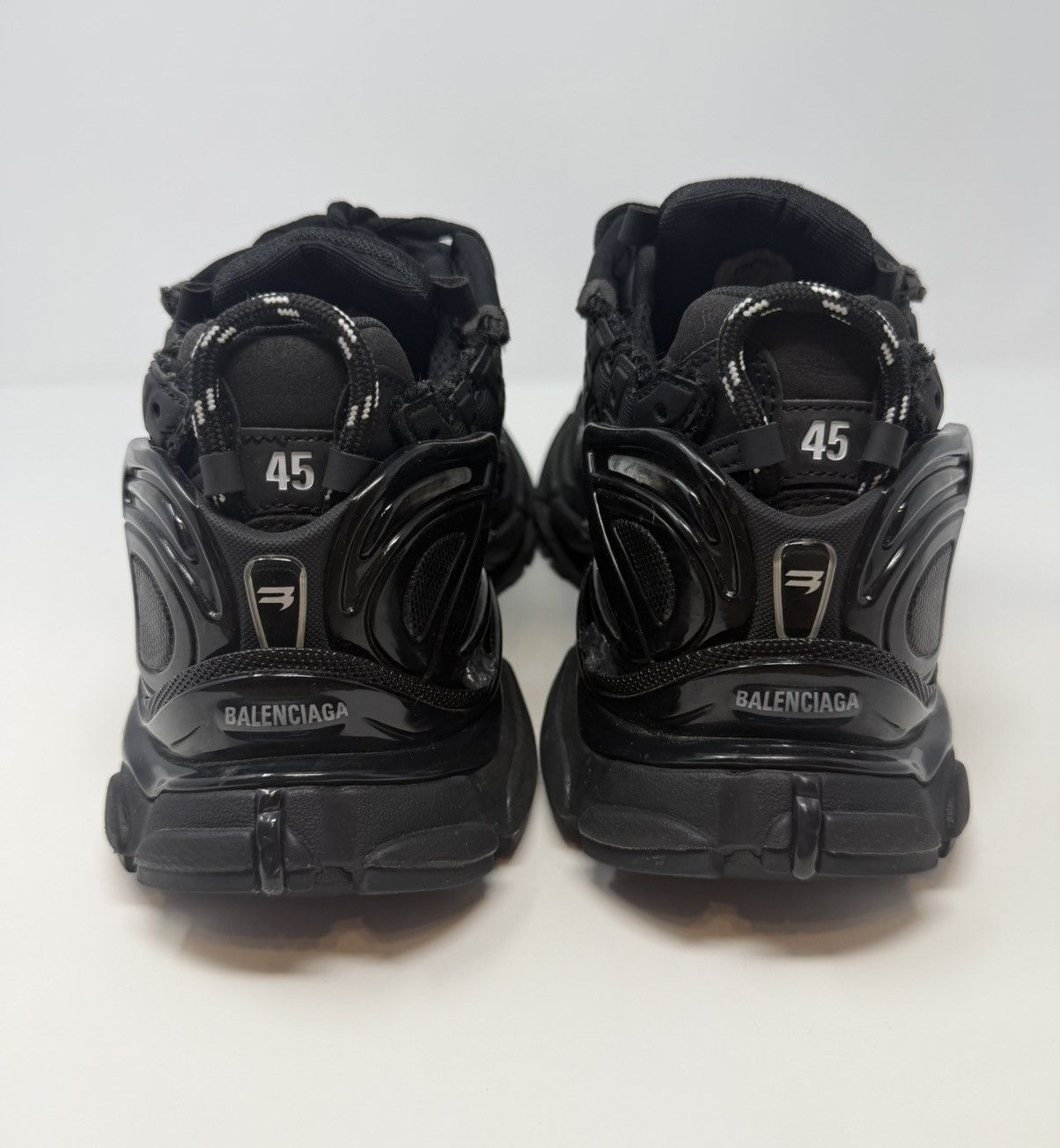 Balenciaga Balenciaga Runner Sneaker Matte Black Size US 12 / EU 45 - 5 Thumbnail
