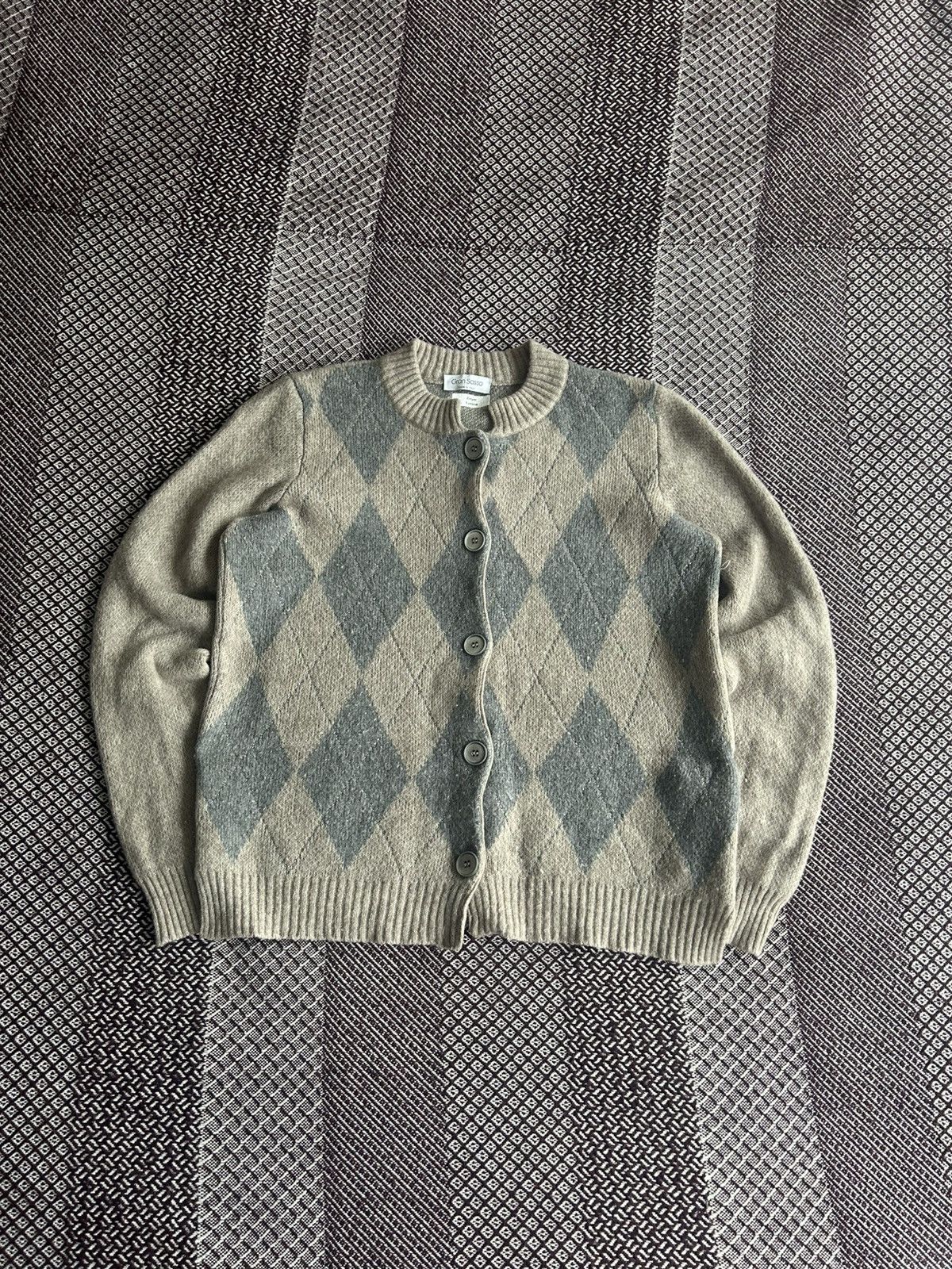 Gran Sasso Gran Sasso Wool Cardigan Women Size 44 Solid Style Sweater Size M / US 6-8 / IT 42-44 - 1 Thumbnail