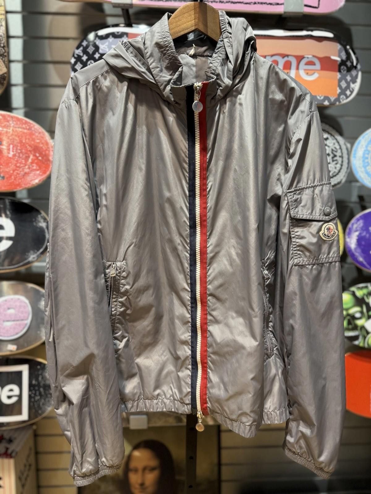 Moncler Moncler Keralle Giubbotto Windbreaker Grey Jacket Size 7 Size US XL / EU 56 / 4 - 5 Thumbnail