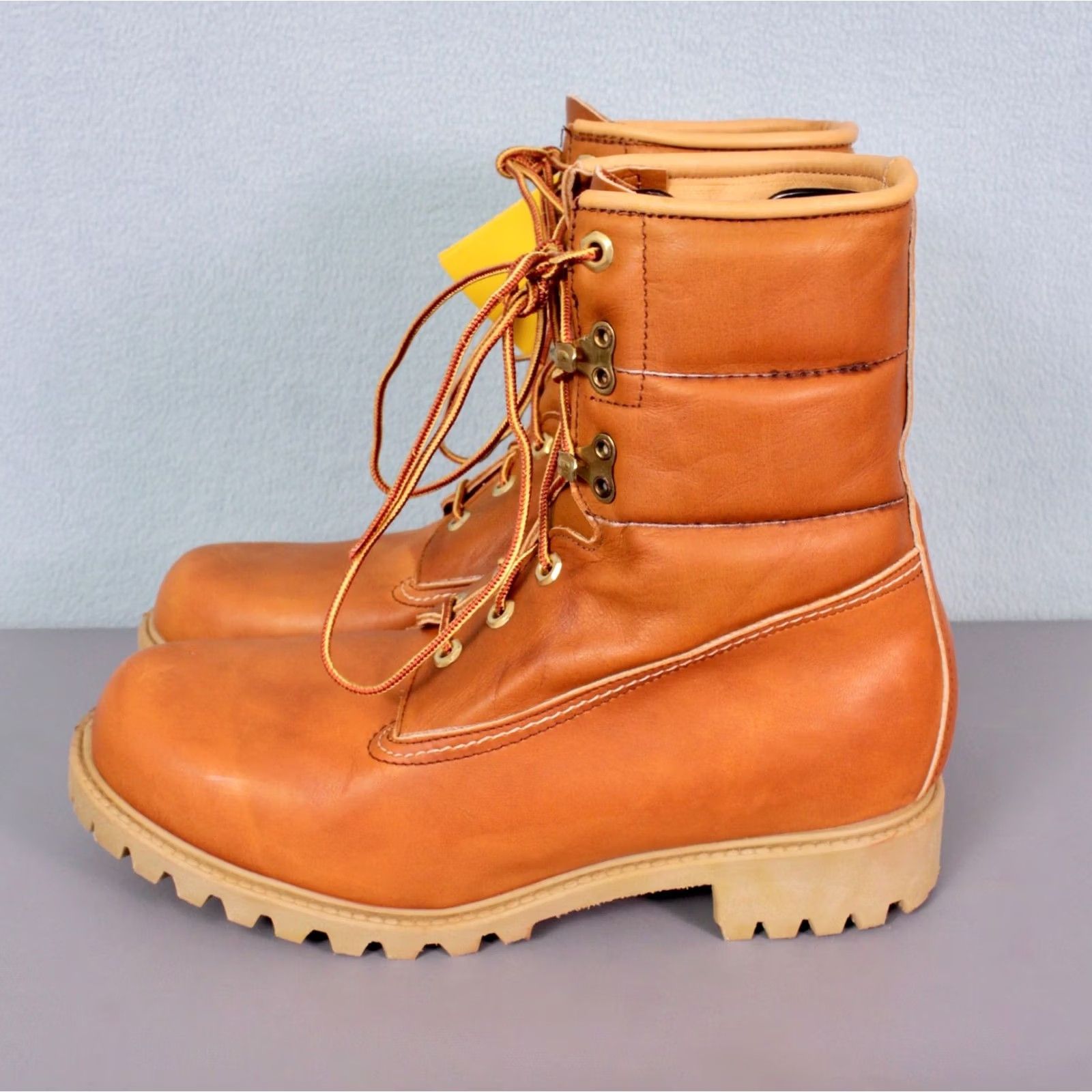 Vintage VINTAGE Herman Survivors Hunting Boots 10 M 80s Leather Brown Mens Size US 10 / EU 43 - 3 Thumbnail
