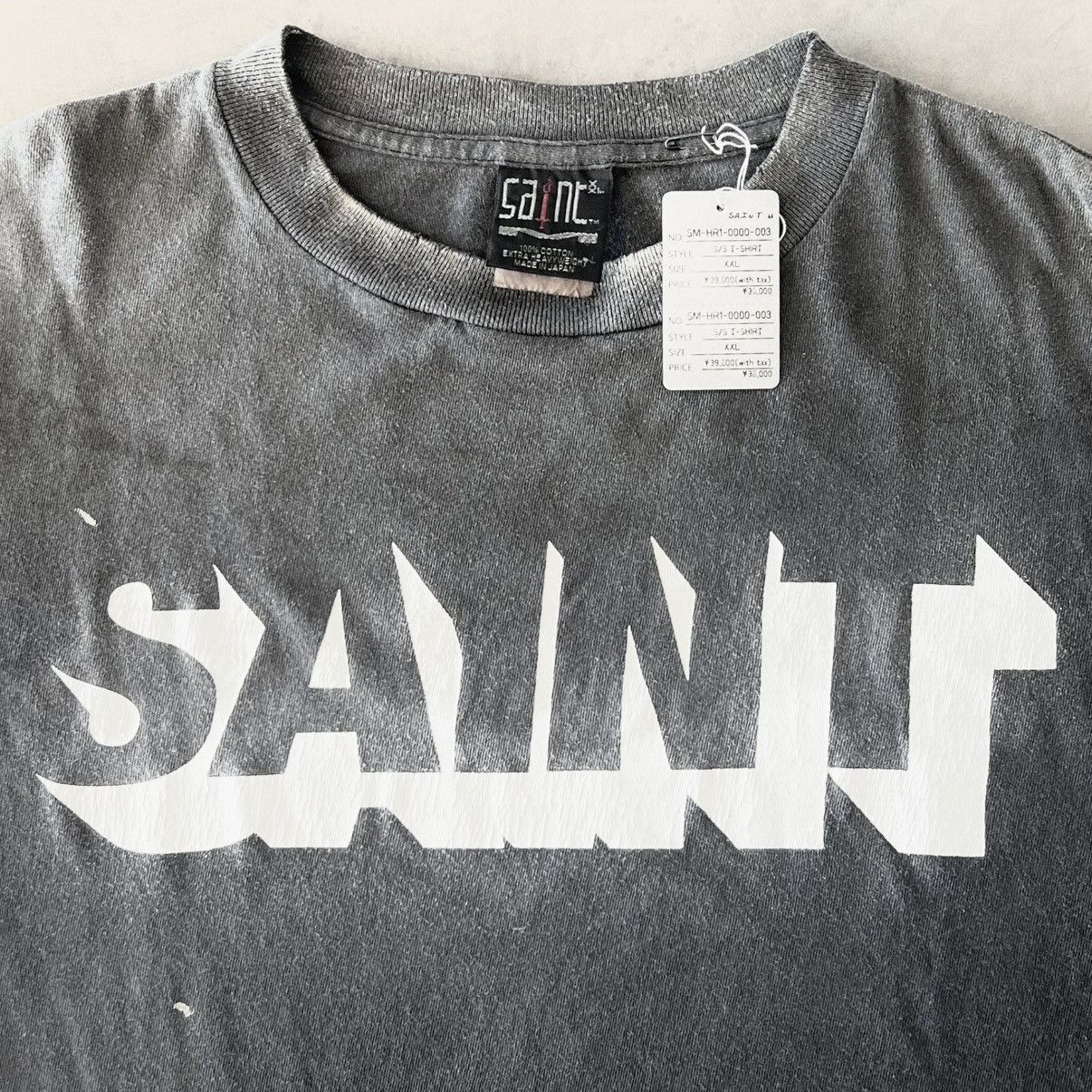 Saint Michael 🇯🇵 SAINT 2025 T-SHIRT - THIS IS A REVELATION - SAINT MXXXXXX Size US XXL / EU 58 / 5 - 2 Thumbnail