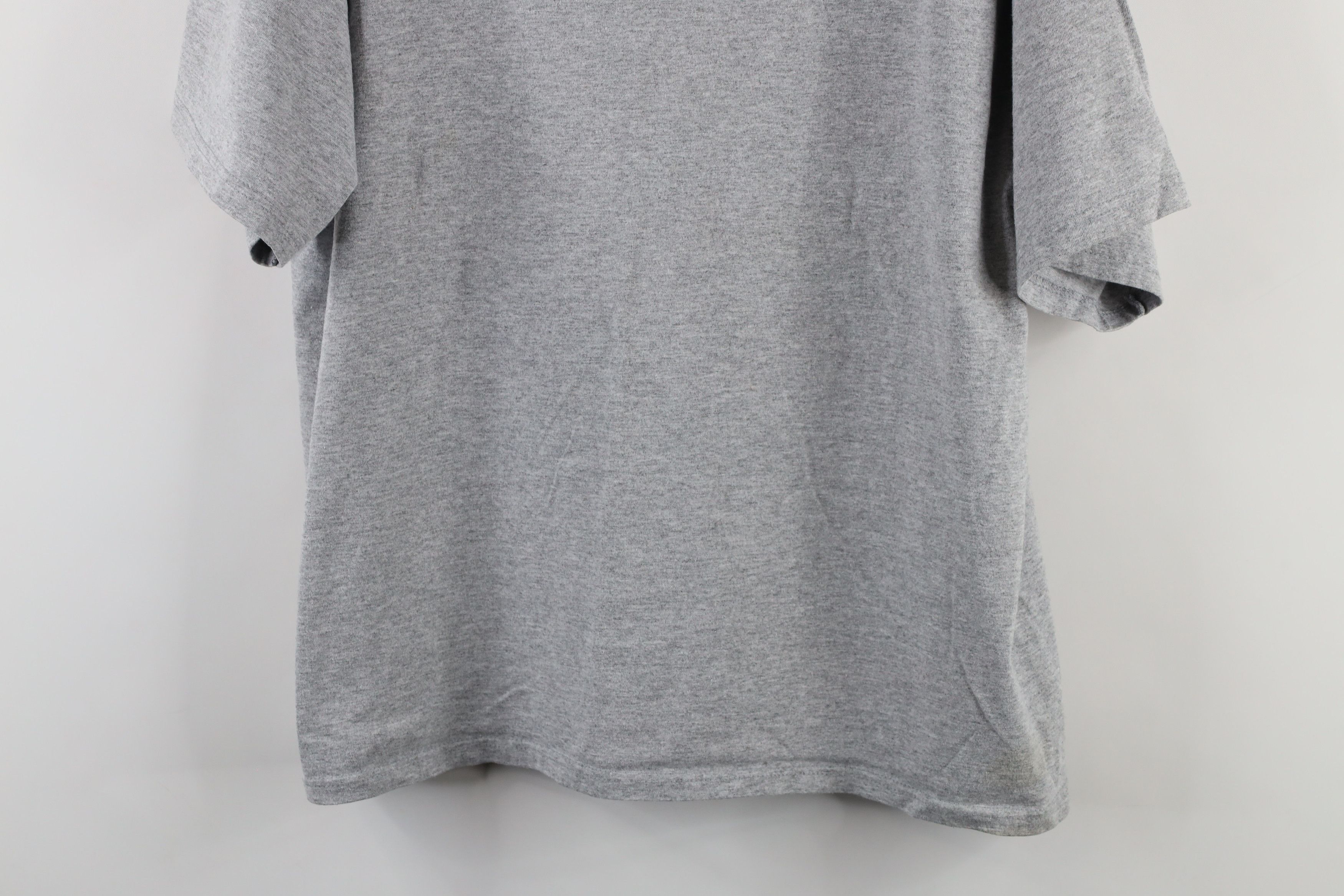 Vintage Vintage 90s Streetwear Heavyweight Short Sleeve T-Shirt Gray Size US L / EU 52-54 / 3 - 3 Thumbnail