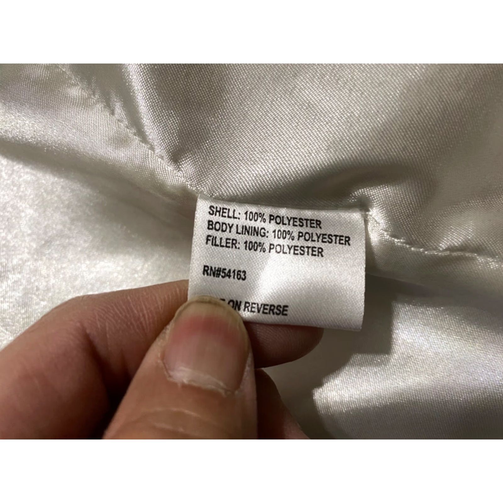 Calvin Klein Calvin Klein Jacket Womens Small Solid Beige Full Zip Puffer Quilted Mid-Length Long Sleeve Regular Zip Pockets Fall Spring Winter Beig e? Size S / US 4 / IT 40 - 7 Thumbnail