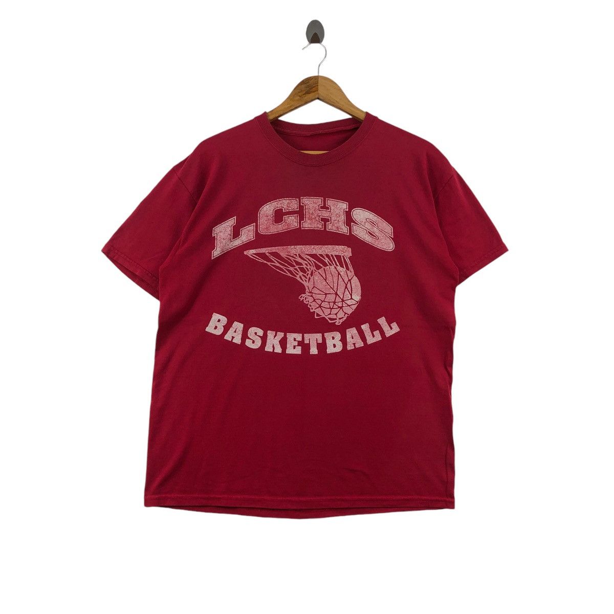 Vintage Vintage LCHS Basketball Tee Shirt Danny Gambia Casa De Autos Size US L / EU 52-54 / 3 - 1 Thumbnail