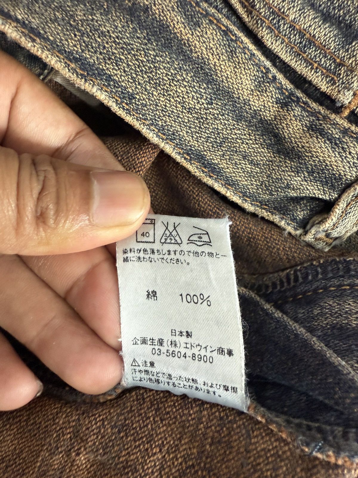 Wrangler VINTAGE WRANGLER BLUE RIPPED DISTRESSED JEANS DENIM PANTS Size US 28 / EU 44 - 17 Thumbnail