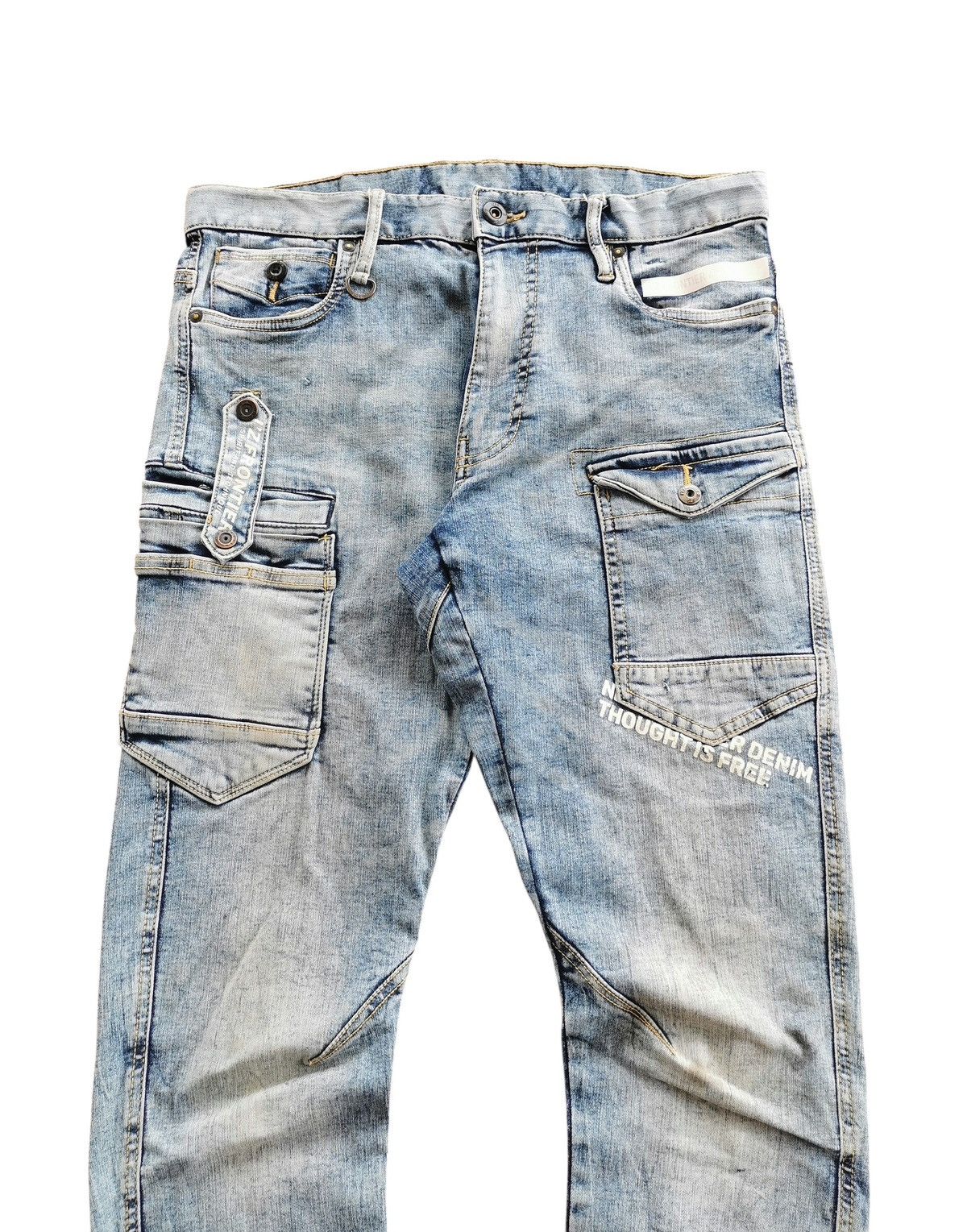 Voodoo Tactical Izz Frontier Stretchable Cargo Slim Jeans Size US 33 - 3 Thumbnail