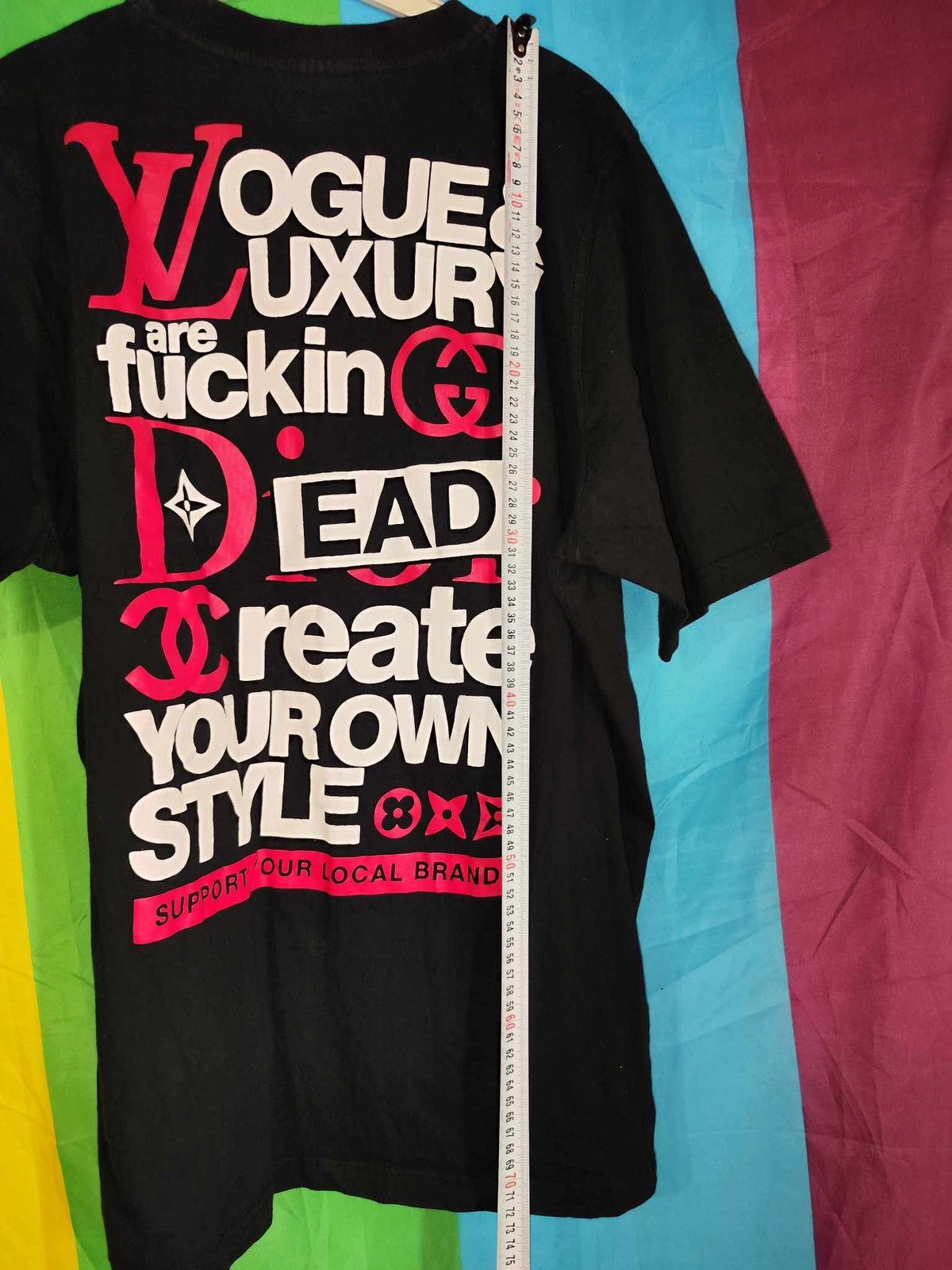 Designer Two Angle men’s graphic black T-shirt size 3XL Size US XXL / EU 58 / 5 - 9 Thumbnail