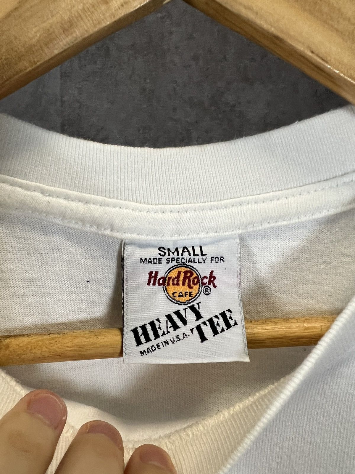 Hard Rock Cafe × Vintage Hard Rock Cafe Washington vintage made in USA tee Size US S / EU 44-46 / 1 - 5 Thumbnail