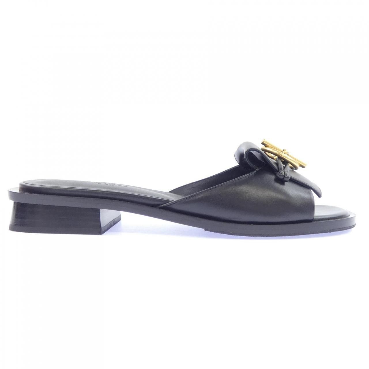 Hermes Hermes Hermes Aile Glenan Calf Sandals Leather Shoes DUTY FREE for USA Size ONE SIZE - 1 Thumbnail