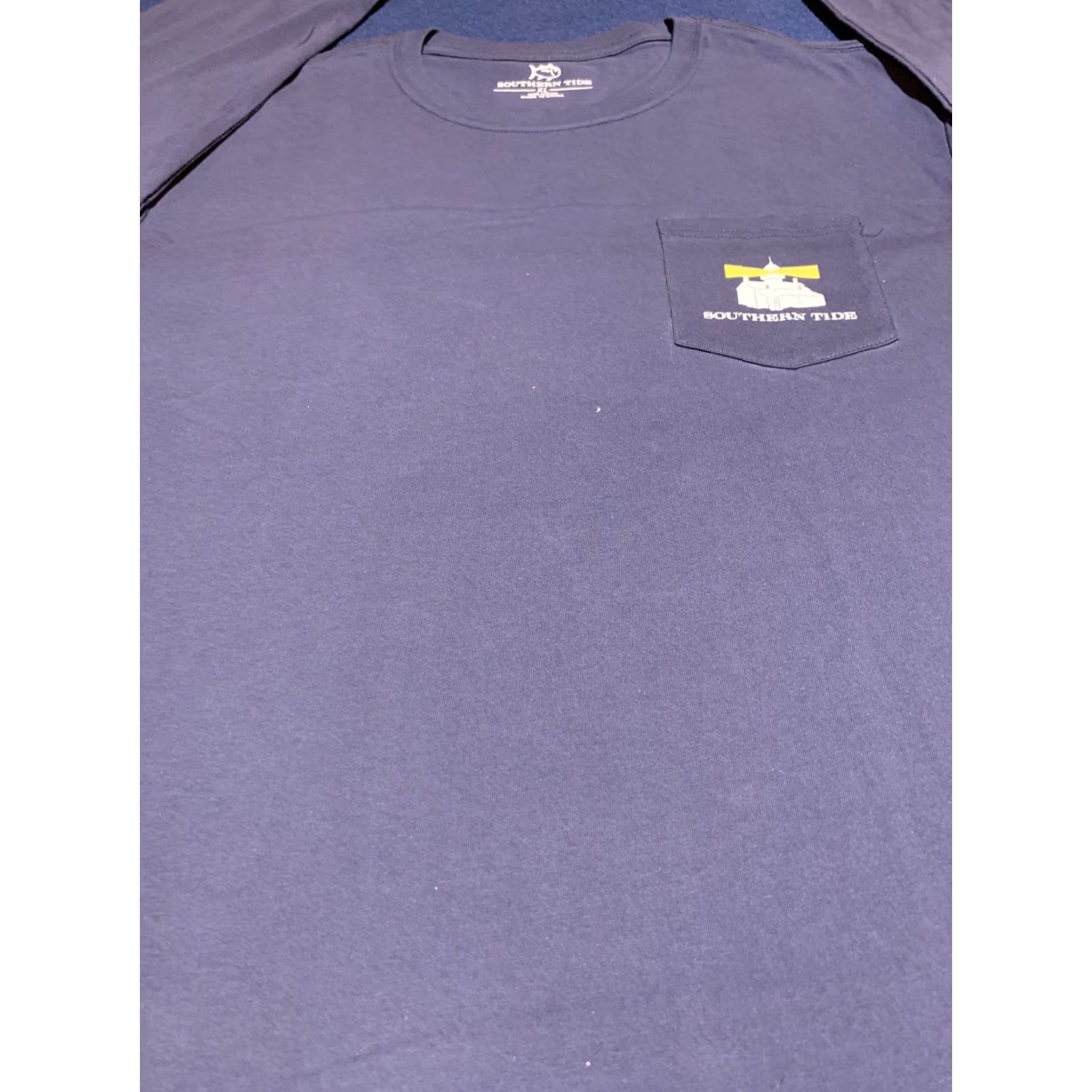 Southern Tide VINTAGE Southern Tide Pocketed Shirt XL Blue Men Regular Long Sleeve 24" Pockets 27" 29.5" 0? Size US XL / EU 56 / 4 - 2 Thumbnail