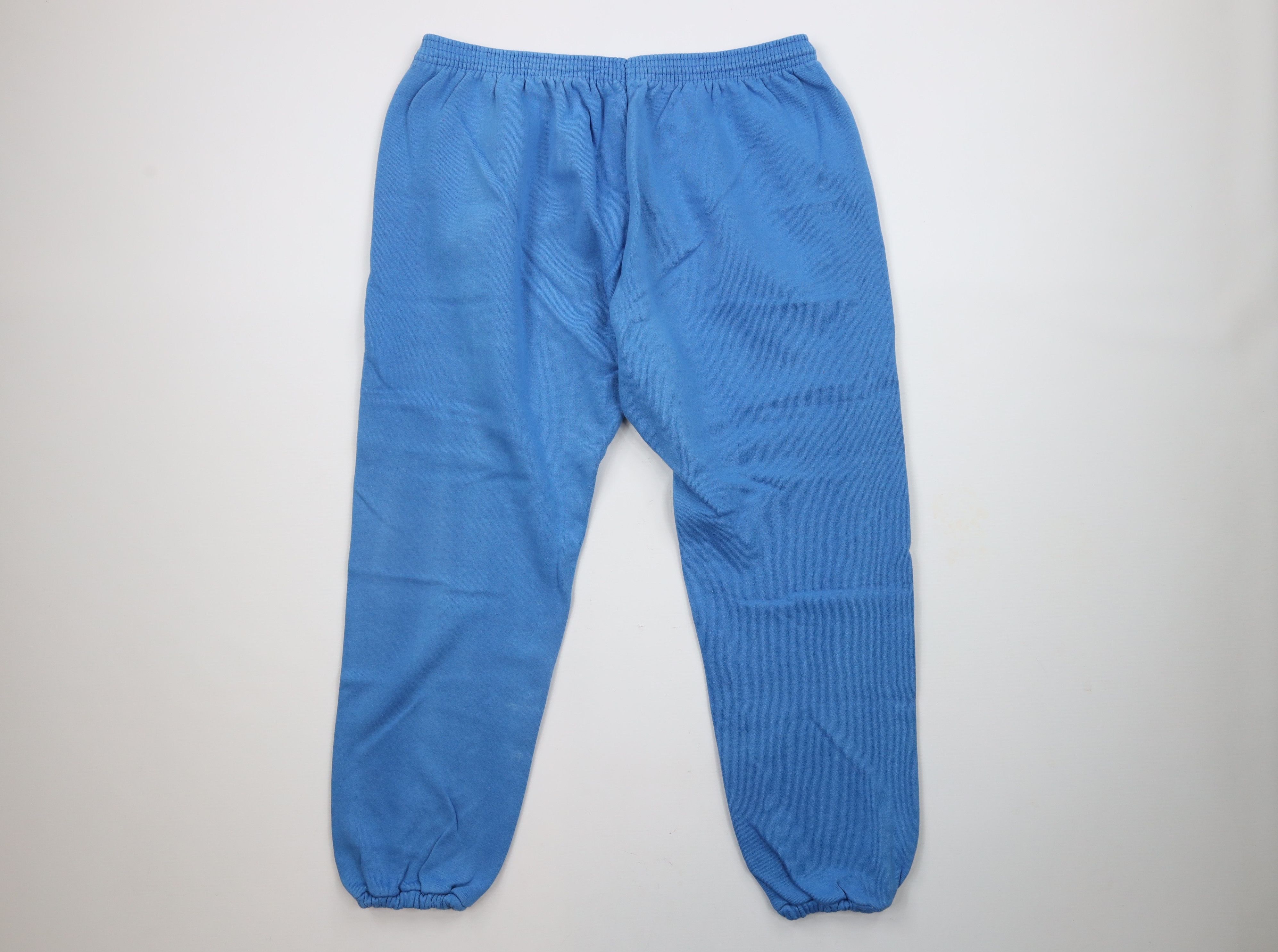 Vintage Vintage 70s 80s Streetwear Sweatpants Joggers Blue USA Size US 36 / EU 52 - 7 Thumbnail