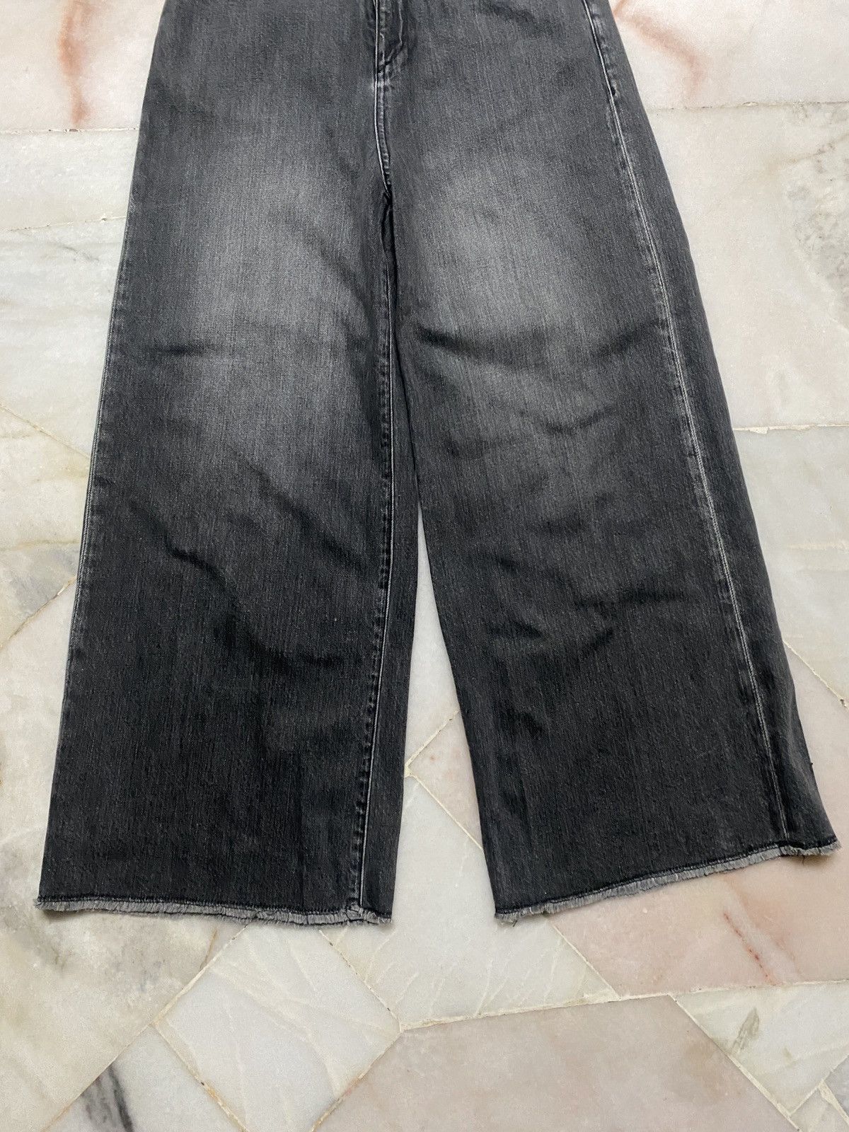 Japanese Brand × Vintage 💥Baggy💥Vintage 90s Style earth Double waist wash Distress Size US 28 / EU 44 - 6 Thumbnail