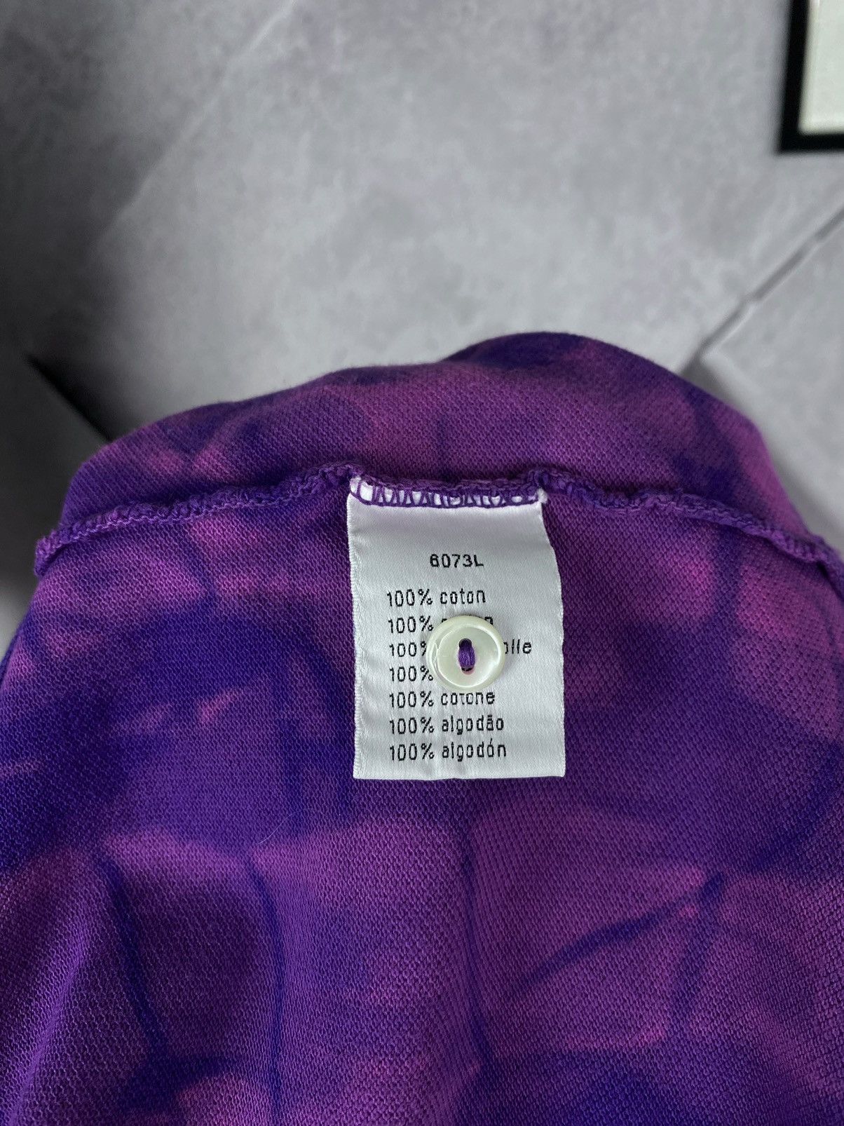 Lacoste Lacoste Big Logo Crocodile Tie Dye Mens Polo Shirt Size US S / EU 44-46 / 1 - 8 Thumbnail
