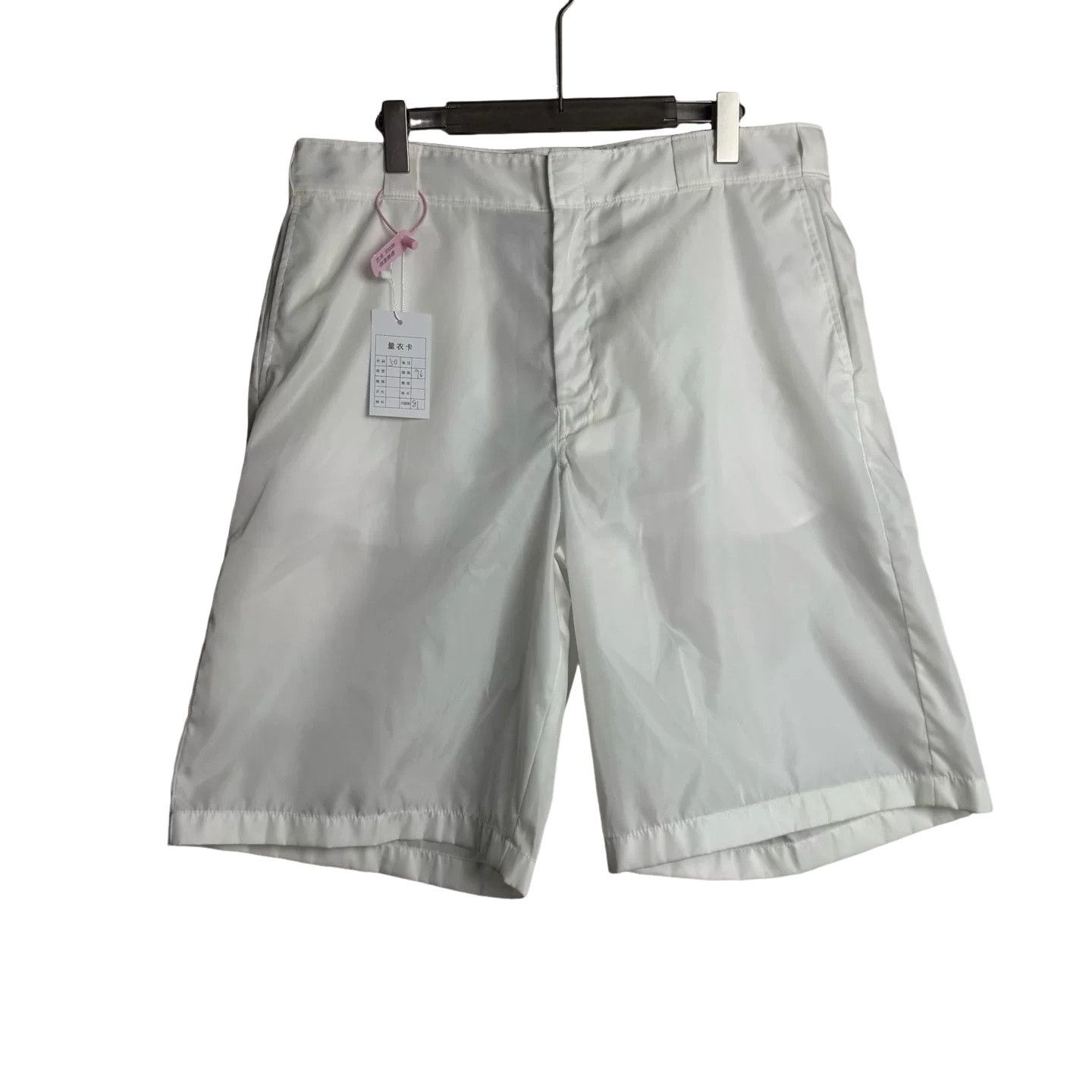Prada Prada Triangle Logo Nylon Shorts Size 50 Size US 34 / EU 50 - 1 Thumbnail