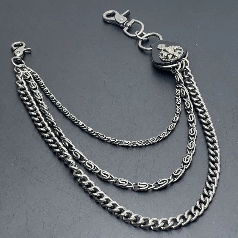 Jewelry Halloween 🎃 Punk Pants Chain Skeleton Size ONE SIZE - 2 Thumbnail