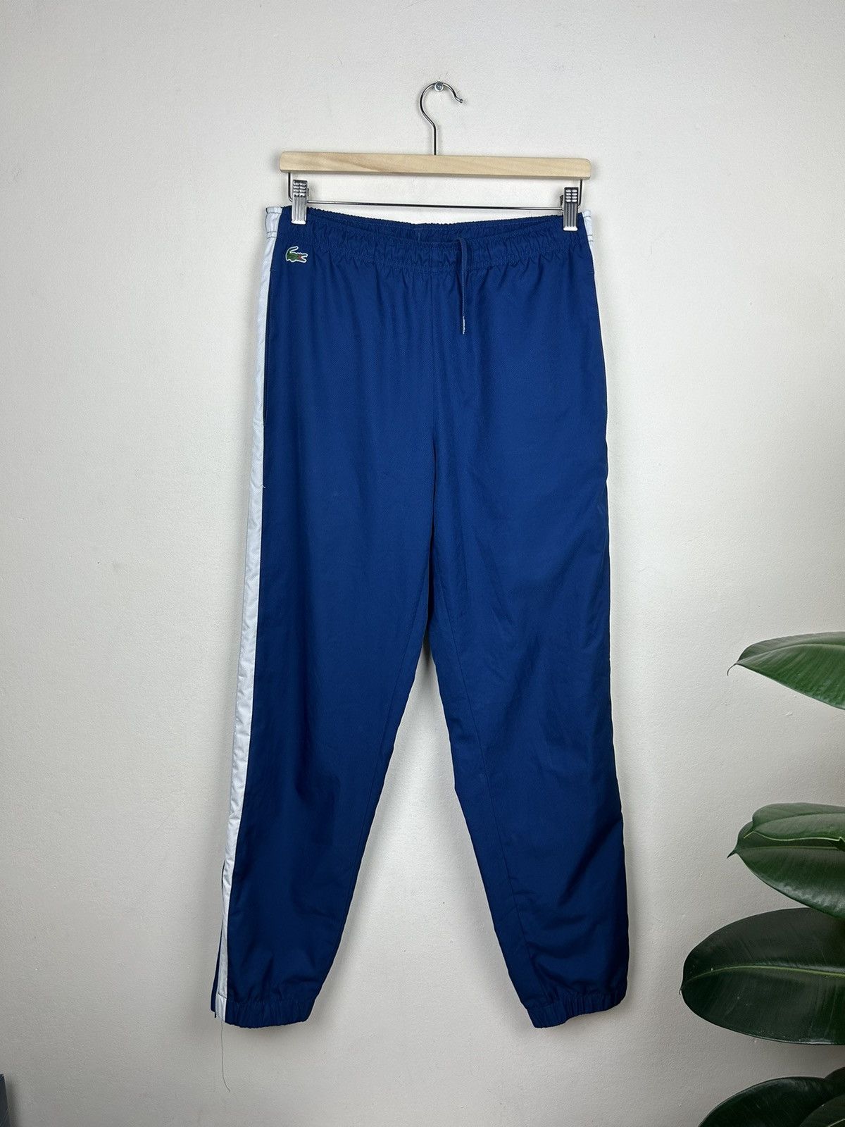 Lacoste × Vintage Vintage Lacoste sweatpants y2k drill size M Size US 32 / EU 48 - 1 Thumbnail