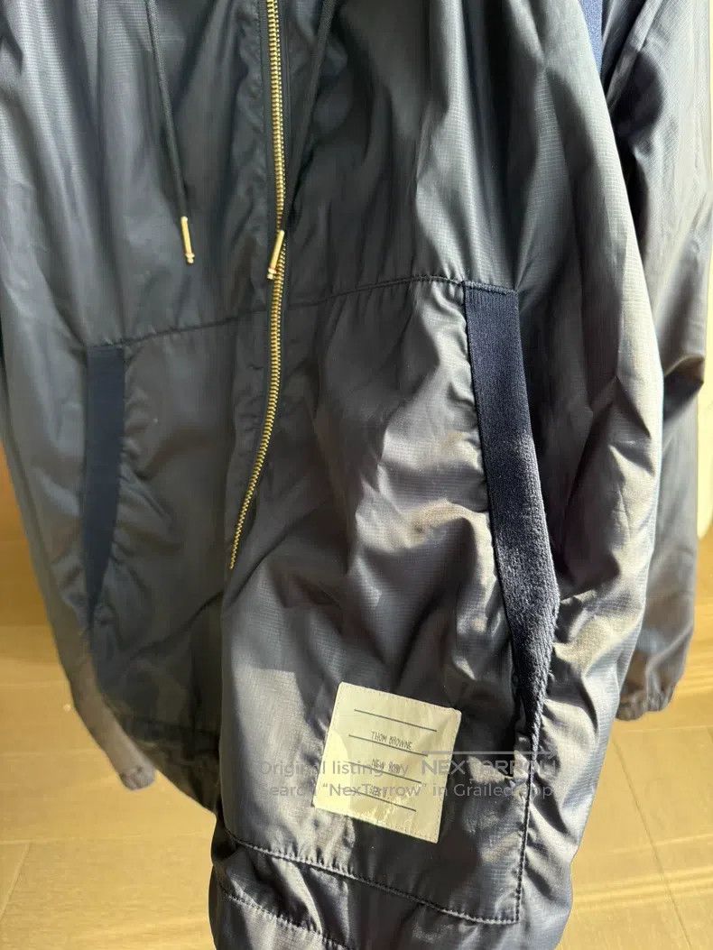 Thom Browne Thom Browne Blue charge jacket Size US L / EU 52-54 / 3 - 3 Thumbnail