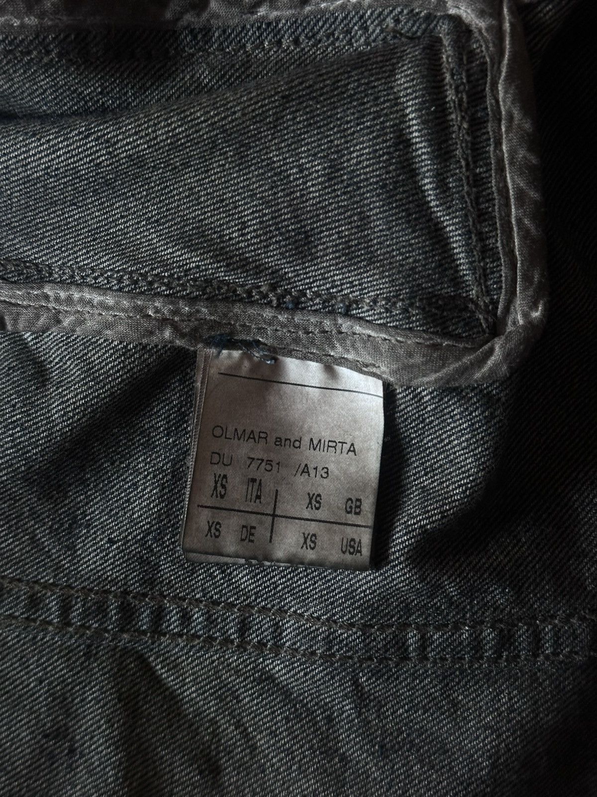 Rick Owens Drkshdw DEADSTOCK FW07 EXPLODER WASHED TRUCKER JACKET Size US M / EU 48-50 / 2 - 7 Thumbnail