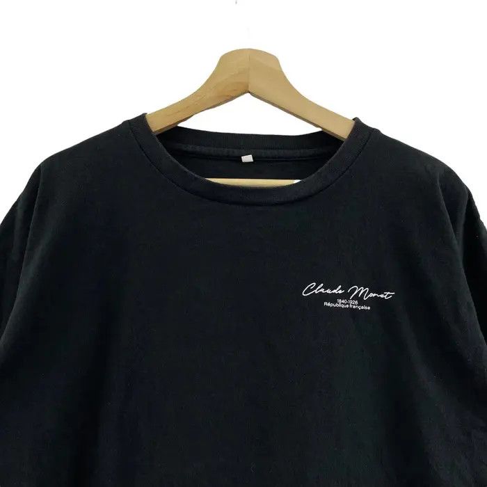 Vintage Vtg CLAUDE MONET GARDENS Painting Artwork Tee Shirt Size US XL / EU 56 / 4 - 2 Thumbnail