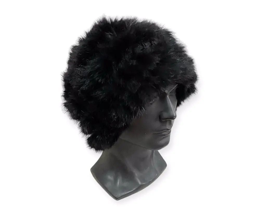 Japanese Brand Fur Fleece Japanese Brand Beanie Hat Size ONE SIZE - 1 Thumbnail