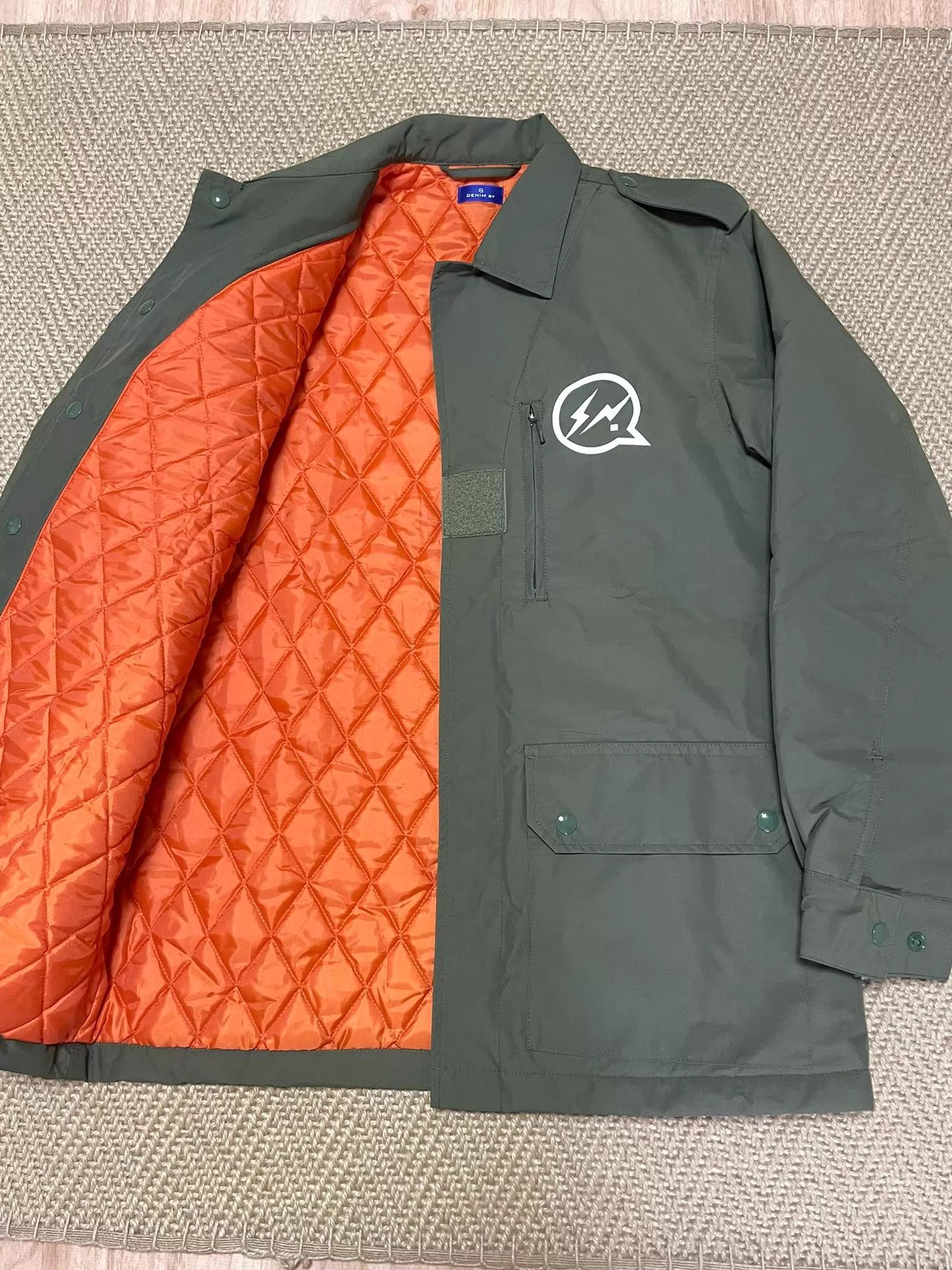Vanquish DENIM VANQUISH FRAGMENT M Waterproof Padded Jacket Size US M / EU 48-50 / 2 - 2 Thumbnail