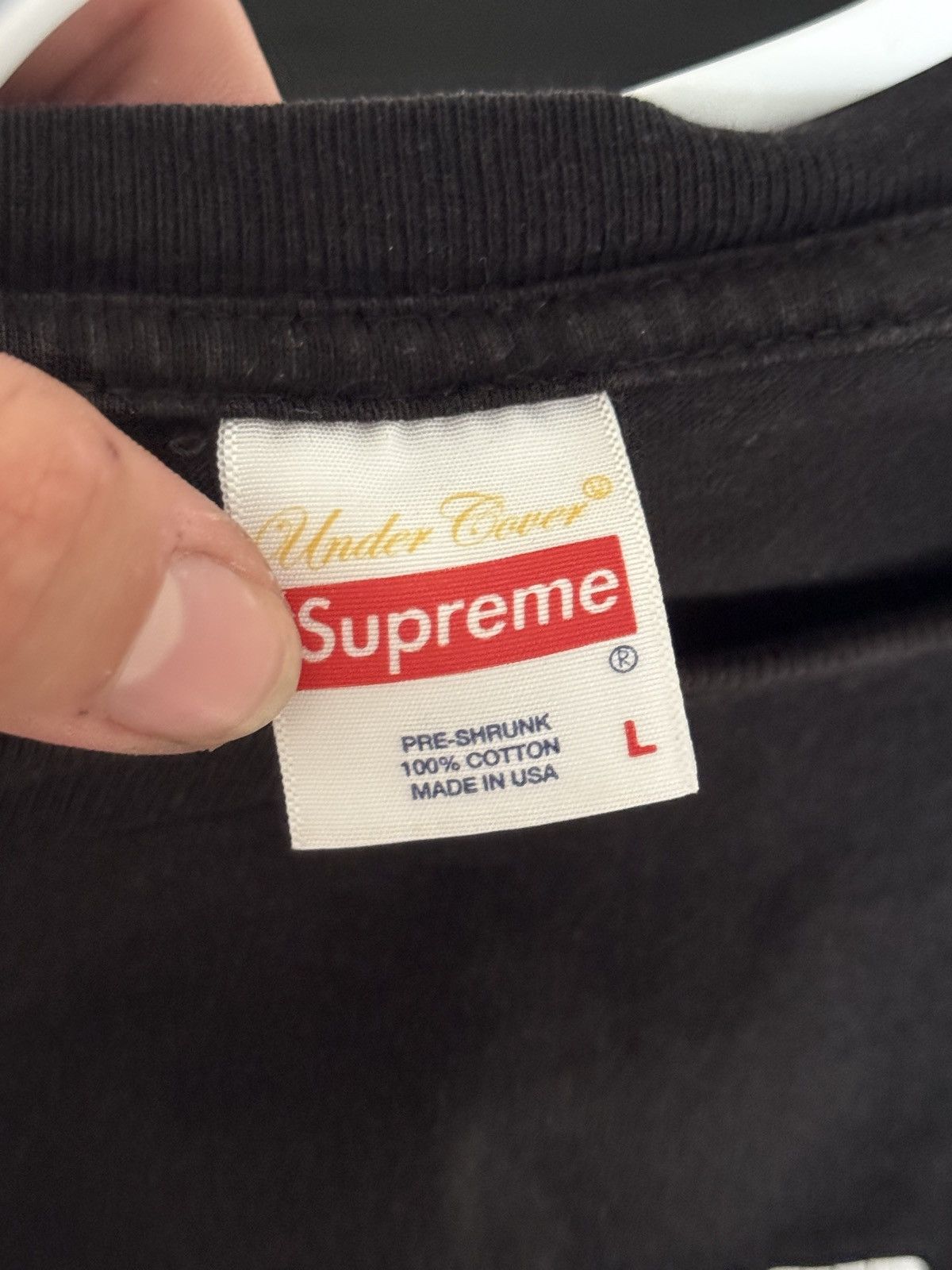 Public Enemy × Supreme × Undercover longsleeve Supreme Undercover Public Enemy Size US L / EU 52-54 / 3 - 5 Thumbnail