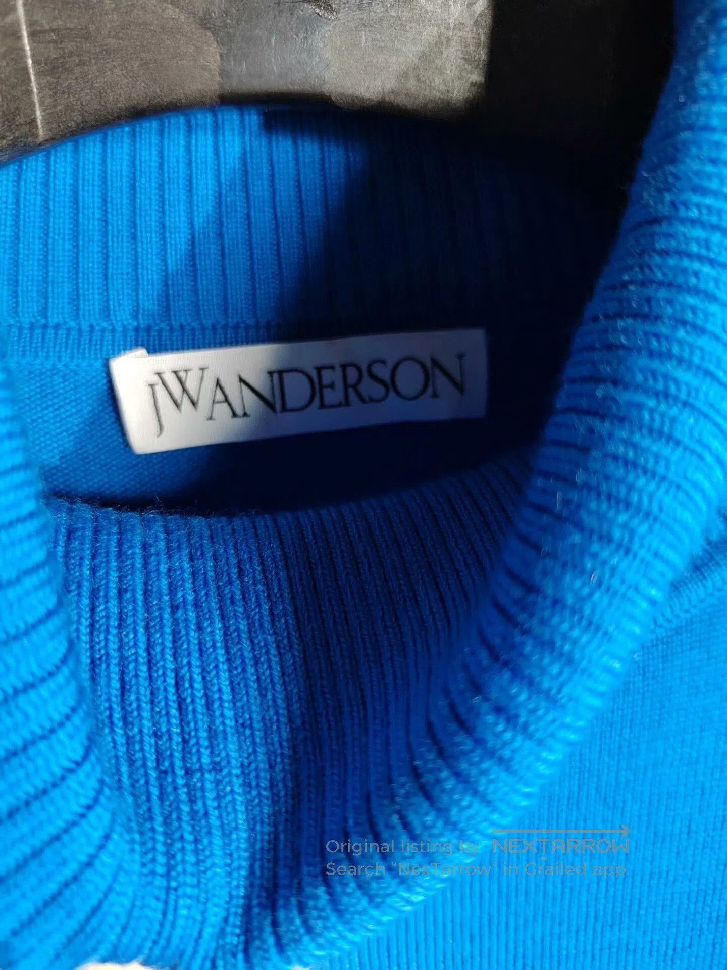 JW Anderson JW Anderson Blue Knit Turtleneck Sweater. Size US M / EU 48-50 / 2 - 3 Thumbnail