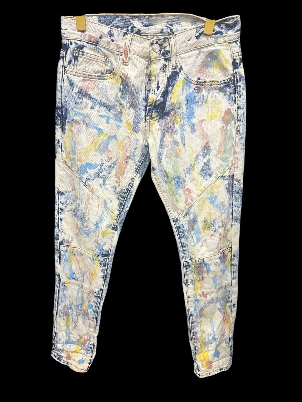 Other Dope Feather Tye Dye Denim Size US 30 / EU 46 - 4 Thumbnail