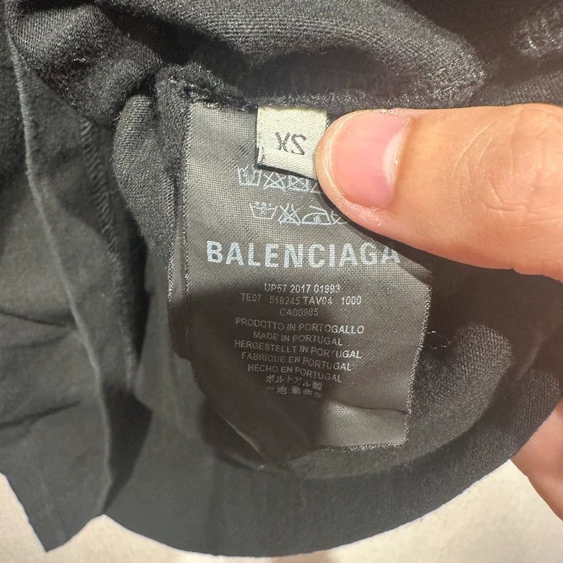 Balenciaga Balenciaga Colorful Printed Logo Short Sleeve Size US XS / EU 42 / 0 - 4 Thumbnail