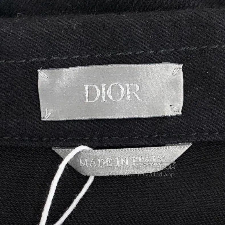 Dior Dior Black logo letter embroidery cotton lapel single-brea Size US S / EU 44-46 / 1 - 5 Thumbnail