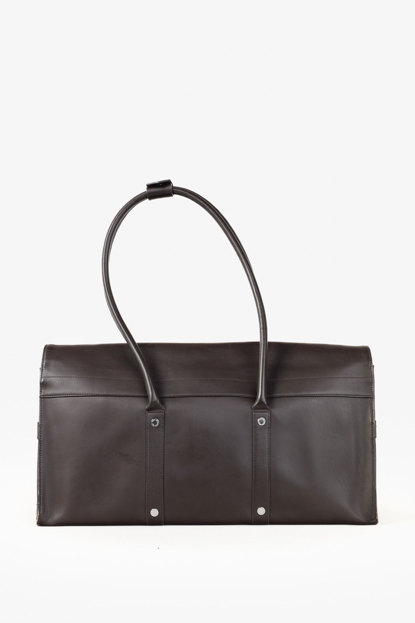 WANT Les Essentiels Want Les Essentiels Brown Leather Briefcase Size ONE SIZE - 4 Thumbnail