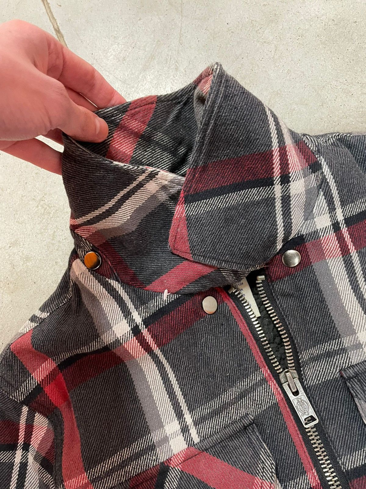Dickies 90’s Plaid Vintage Dickies Sherpa Jacket Size US M / EU 48-50 / 2 - 9 Thumbnail