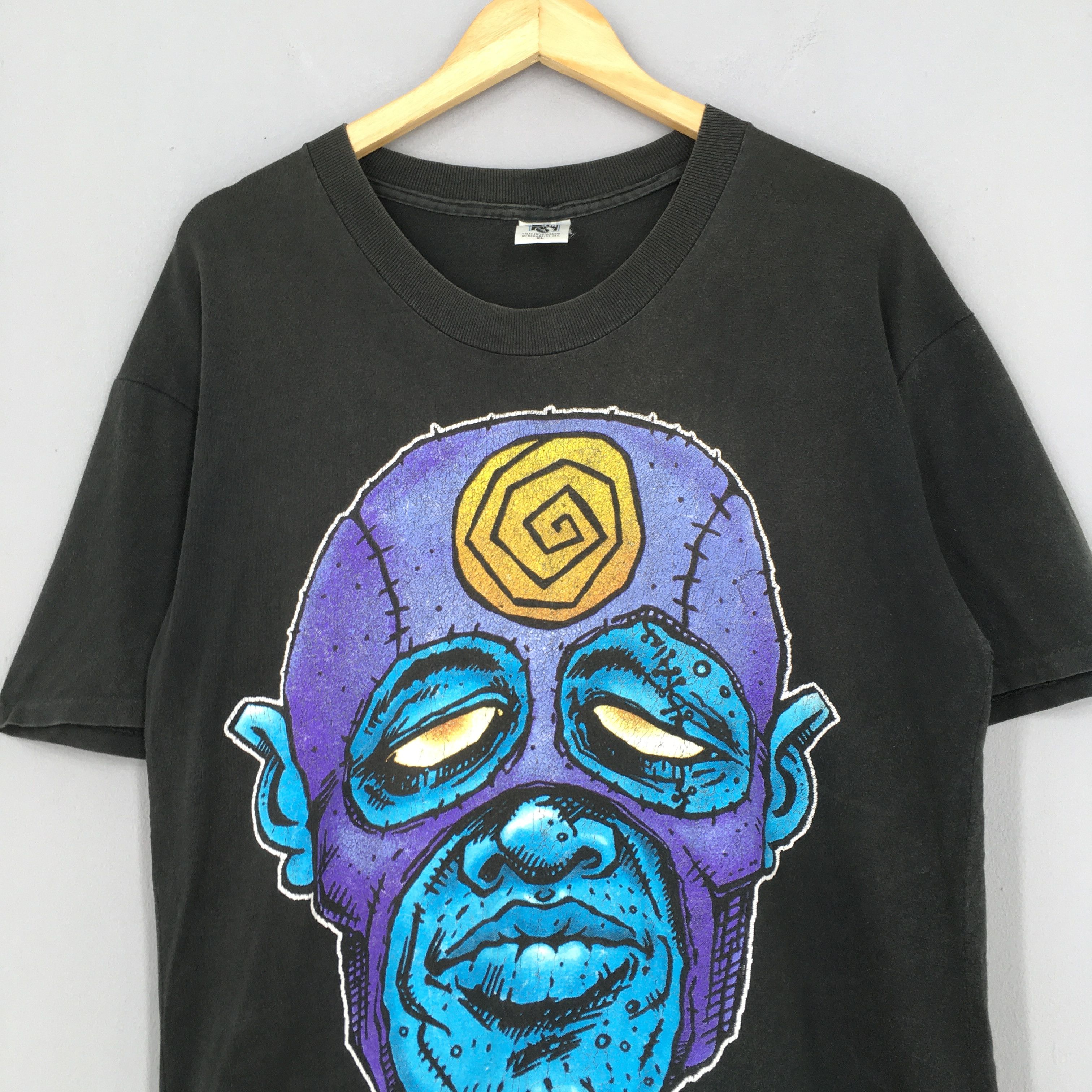 Band Tees × Vintage Vintage White Zombie Freakazoid 1995 Black Tshirt XLarge Size US XL / EU 56 / 4 - 2 Thumbnail