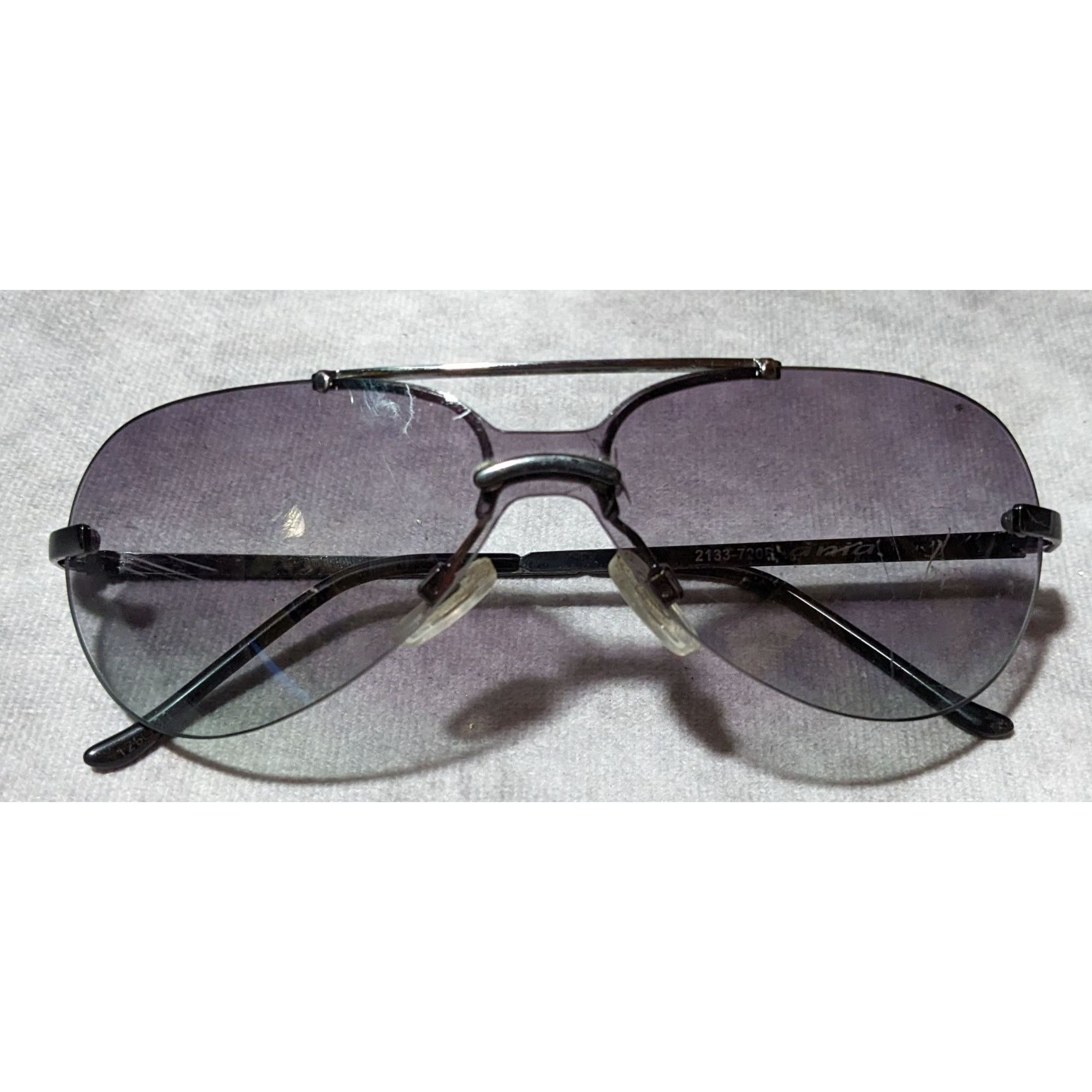 Other Ania Minimalist Black Aviator Sunglasses Size ONE SIZE - 4 Thumbnail