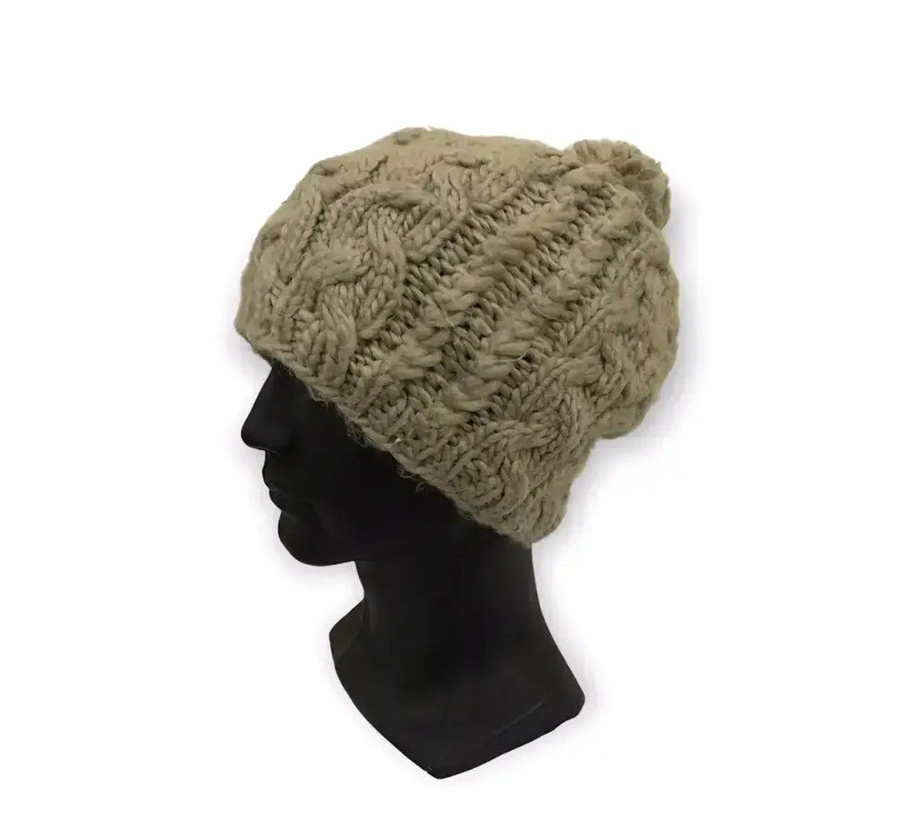 Japanese Brand Japanese Brand H.L Knit Design Beanie Hat Size ONE SIZE - 2 Thumbnail