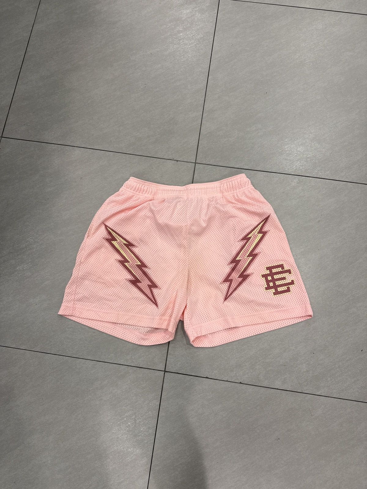 Eric Emanuel Eric Emanuel Lightning Bolt Shorts Pink Size US 34 / EU 50 - 1 Thumbnail