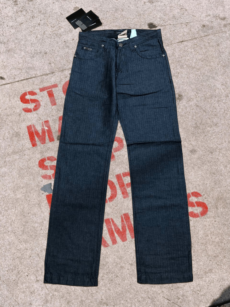 Dolce & Gabbana DOLCE & GABBANA Jeans Cotton Stretch Denim Size US 32 / EU 48 - 1 Thumbnail