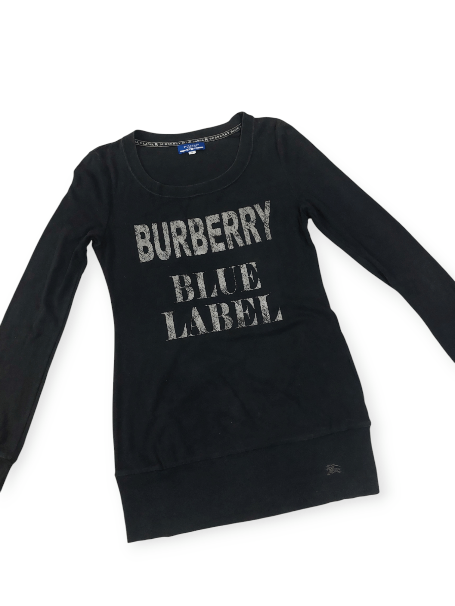 Burberry Burberry Blue Label Big Logo Long Sleeve Size M / US 6-8 / IT 42-44 - 3 Thumbnail