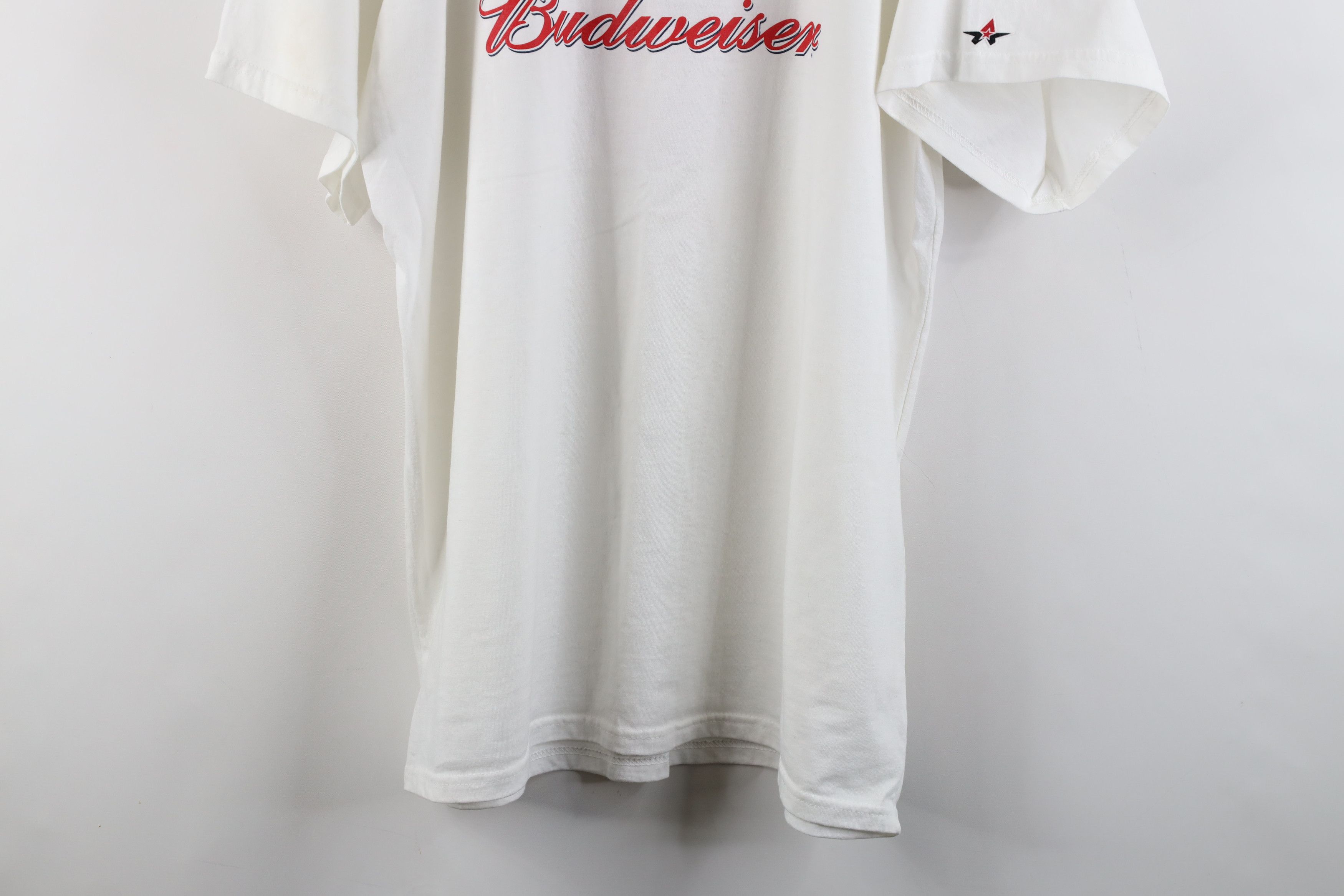 Vintage Vintage 90s Budweiser Short Sleeve Baseball Henley T-Shirt Size US XL / EU 56 / 4 - 3 Thumbnail
