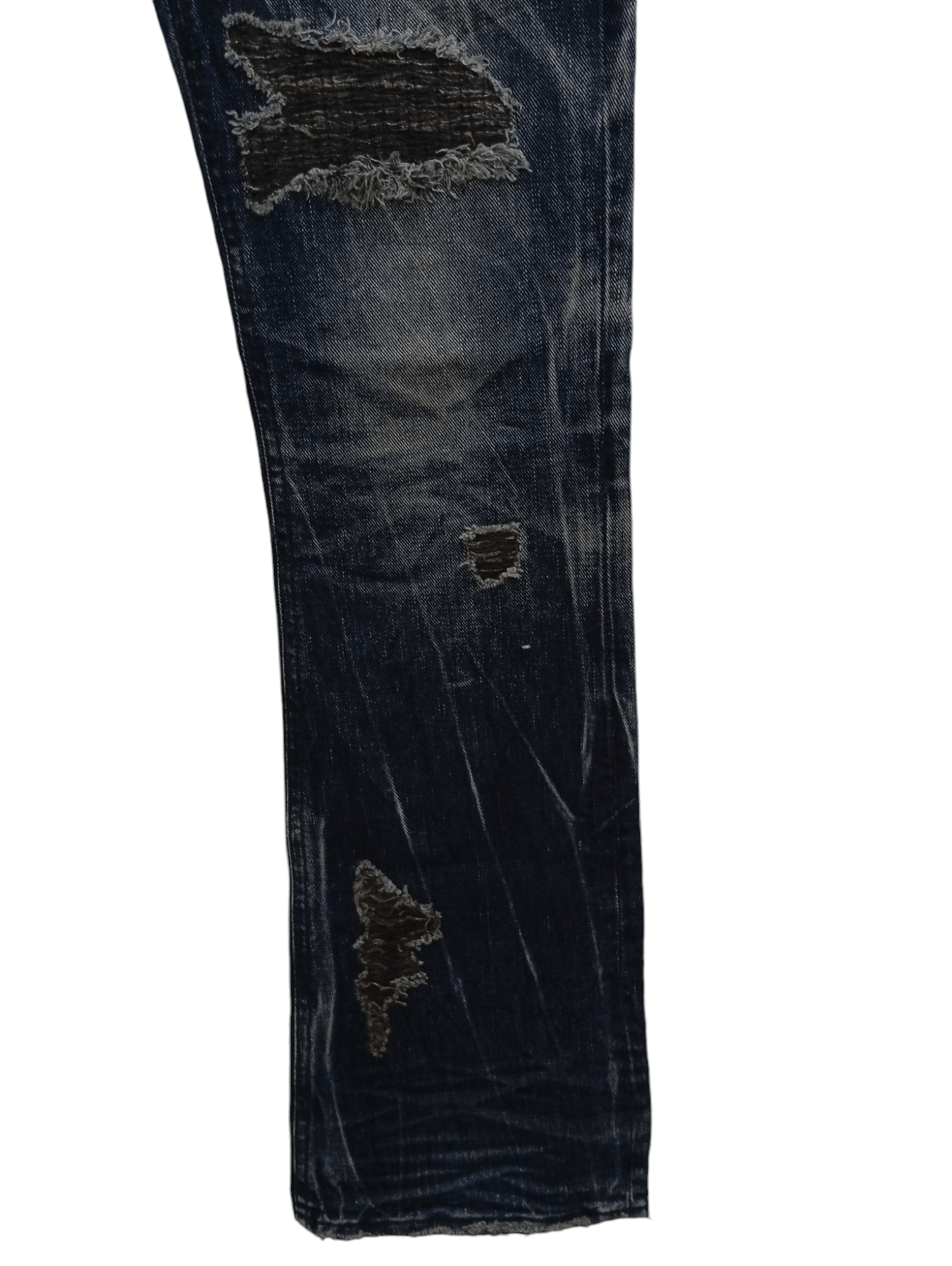 Japanese Brand × Vintage 🔥🔥Midas Patchwork Distressed Jeans Denim Size US 30 / EU 46 - 10 Thumbnail