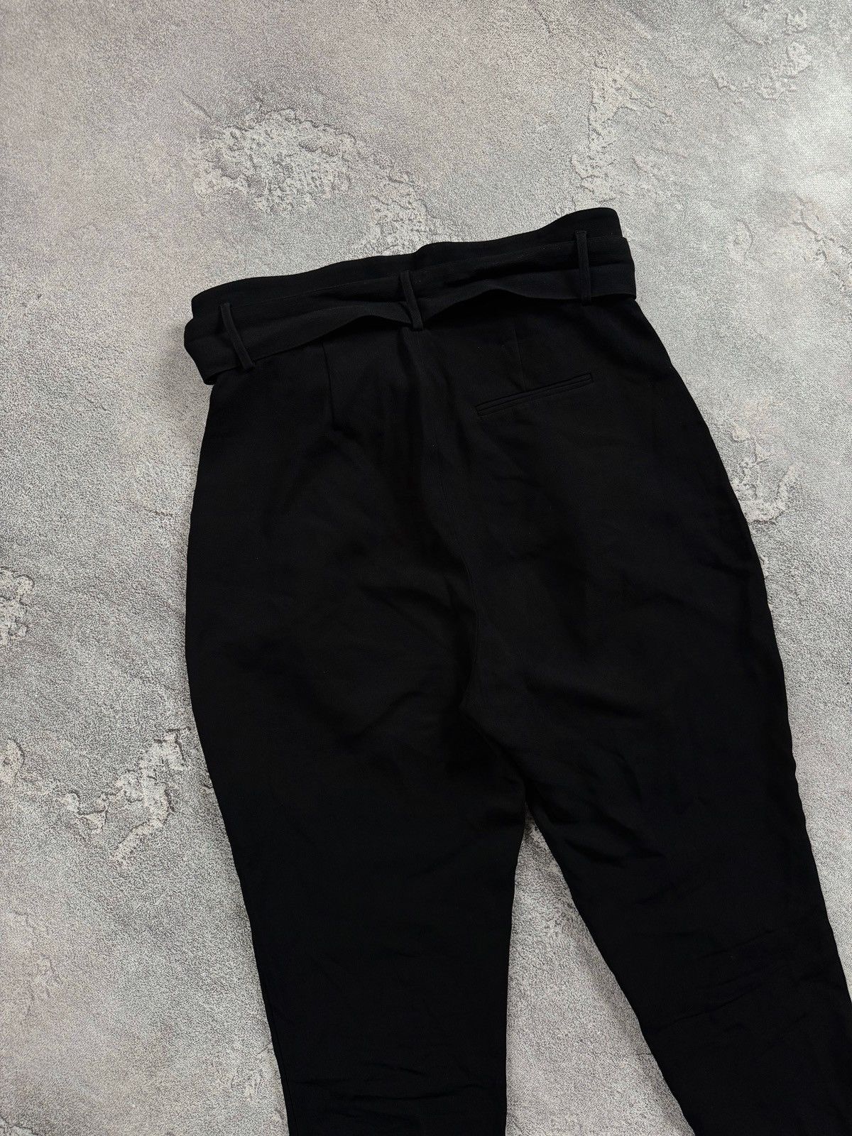 Sezane Sezane High Waist Paperbag Trousers Belted Pants Size FR 40 Size 28" / US 6 / IT 42 - 4 Thumbnail